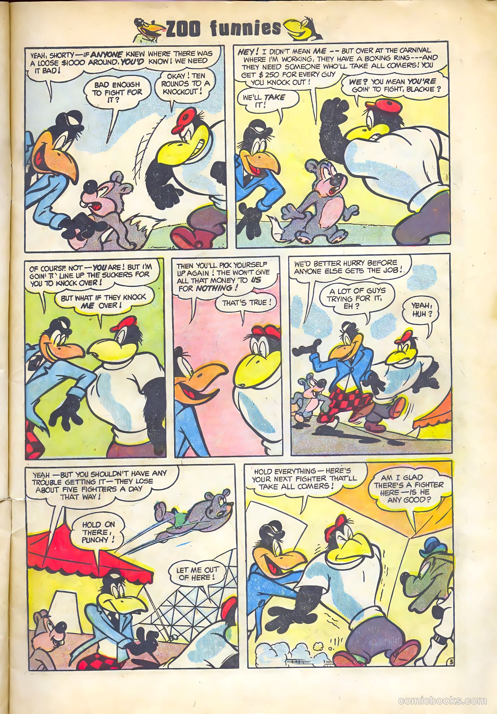 Zoo Funnies v2 #7 — page 5 of 36