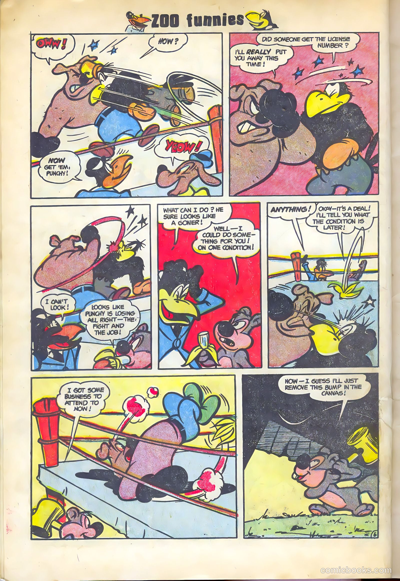 Zoo Funnies v2 #7 — page 8 of 36