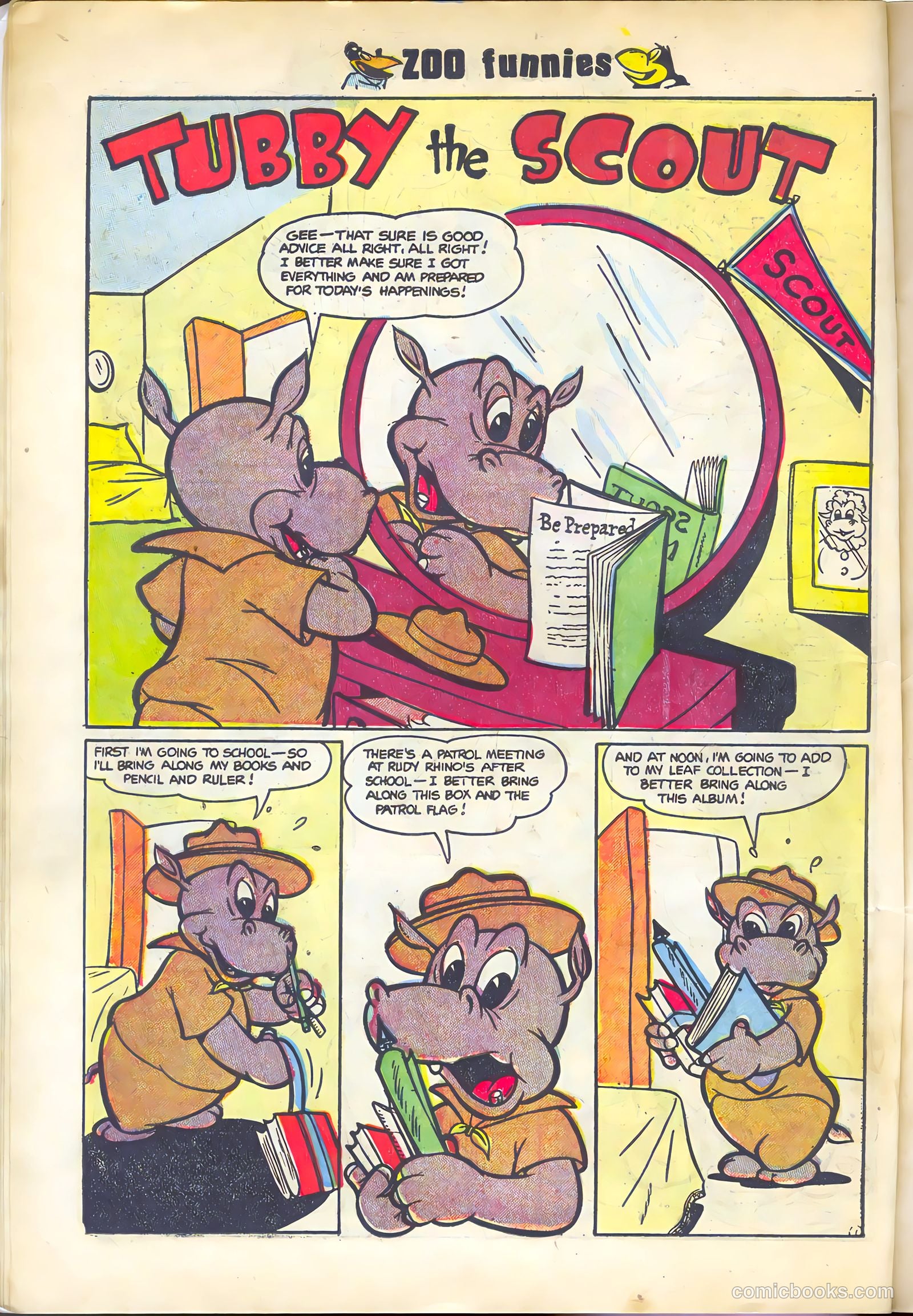 Zoo Funnies v2 #7 — page 10 of 36