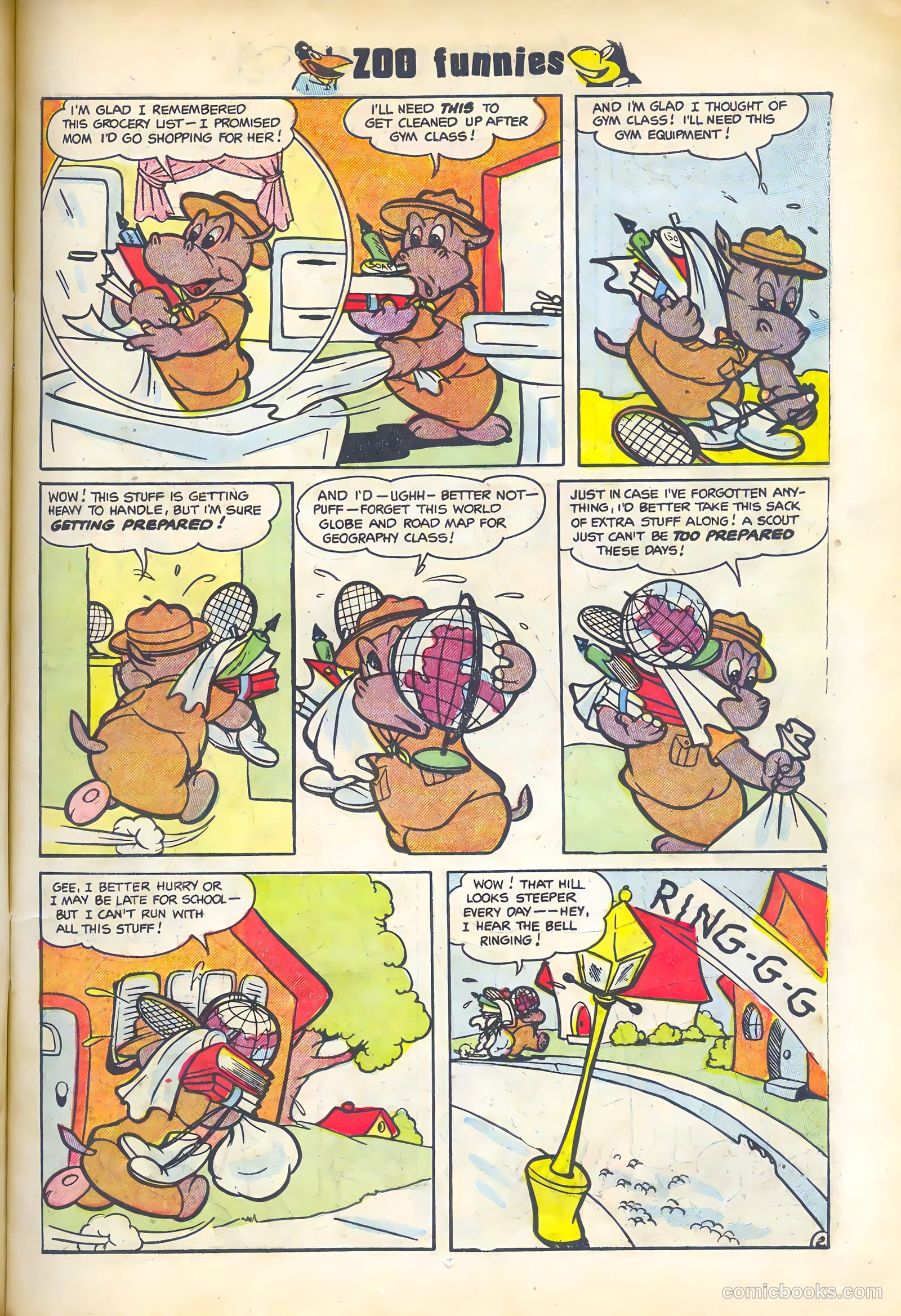 Zoo Funnies v2 #7 — page 11 of 36
