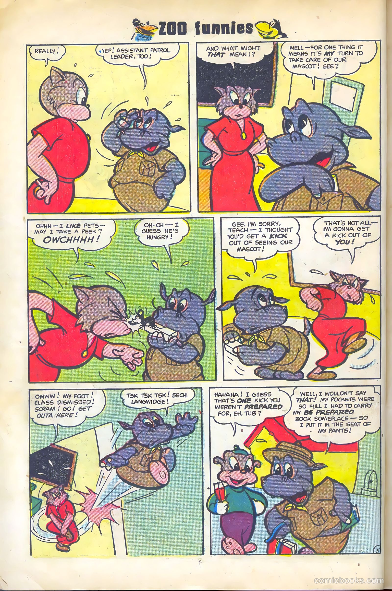 Zoo Funnies v2 #7 — page 14 of 36