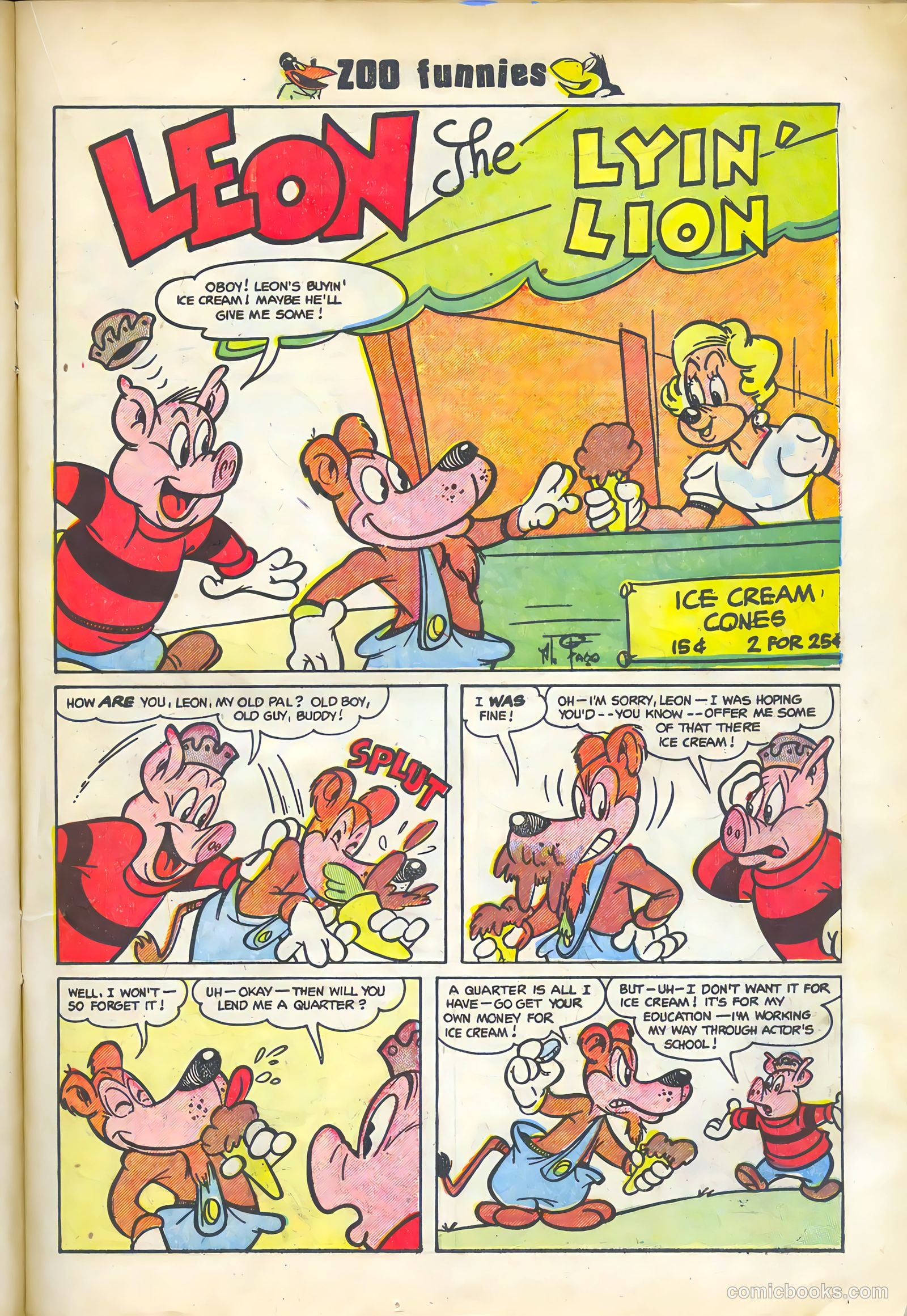 Zoo Funnies v2 #7 — page 15 of 36