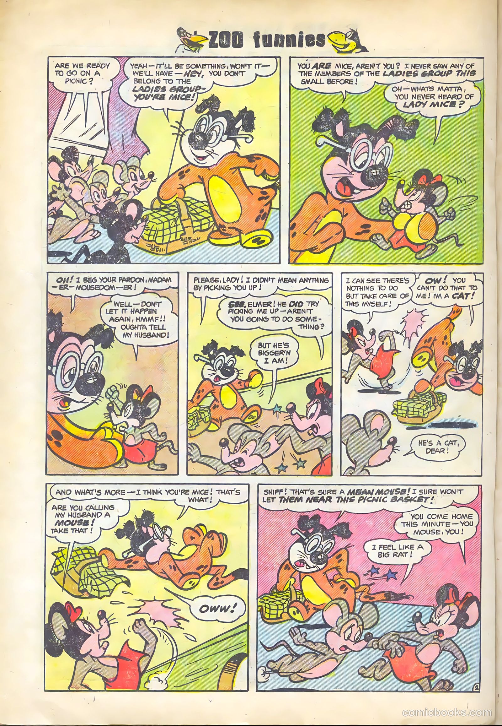 Zoo Funnies v2 #7 — page 20 of 36