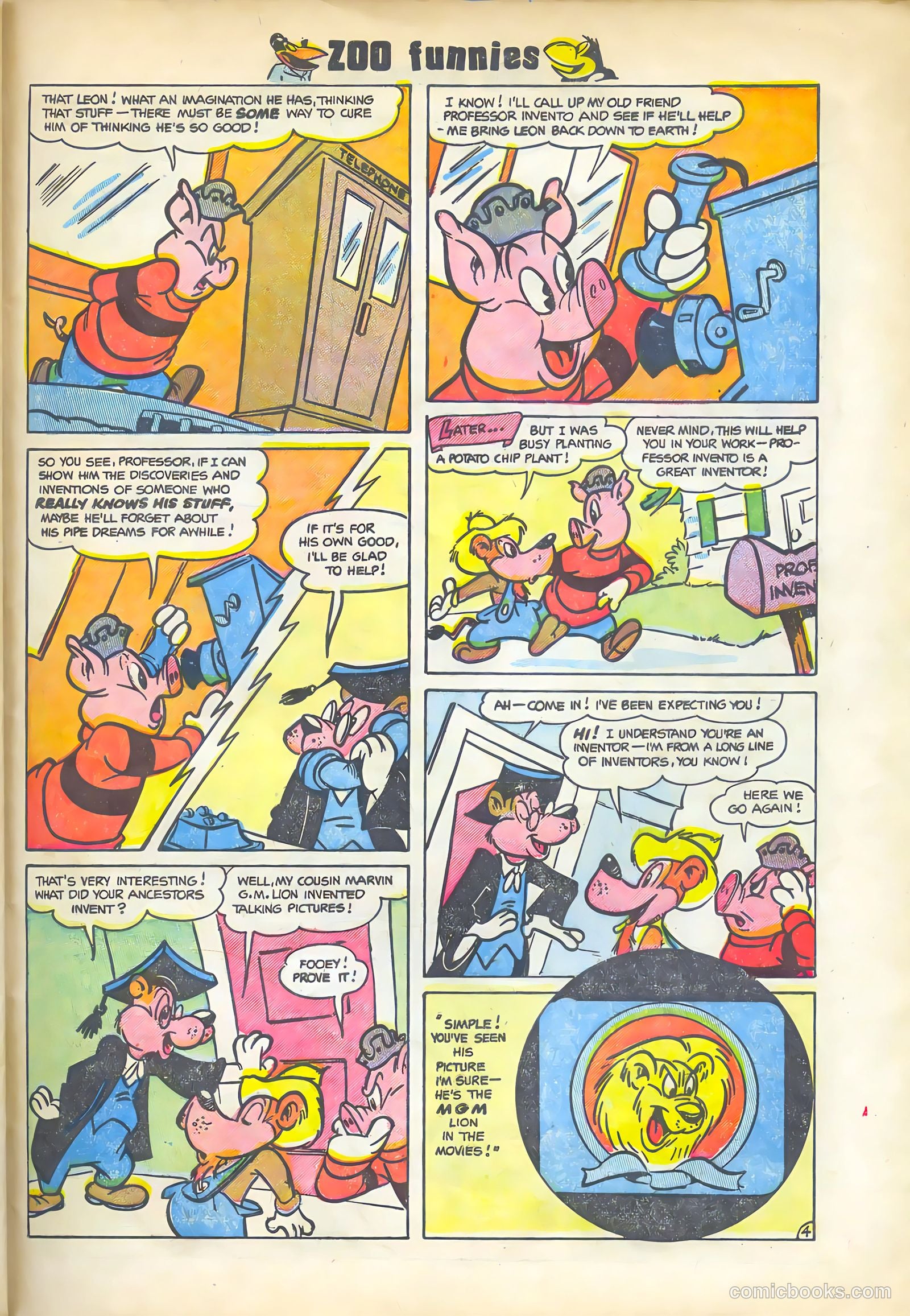Zoo Funnies v2 #7 — page 29 of 36