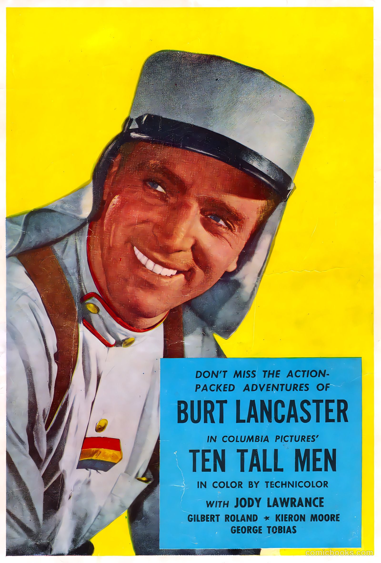 Fawcett Movie Comic 16 - Ten Tall Men #1 — page 36 of 36