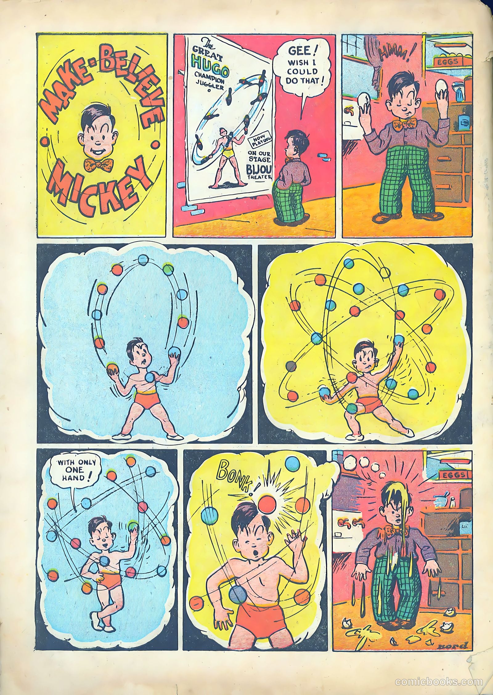 Exciting Comics #4 (1940) — page 67 of 69