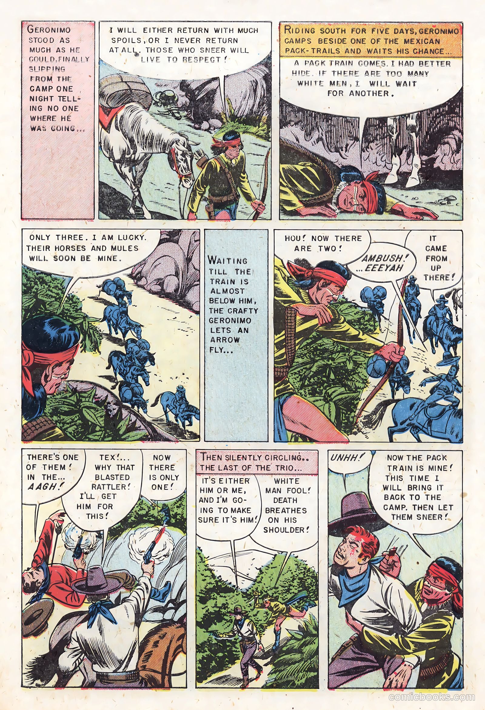 Geronimo 2 - On The Warpath #1 — page 7 of 37