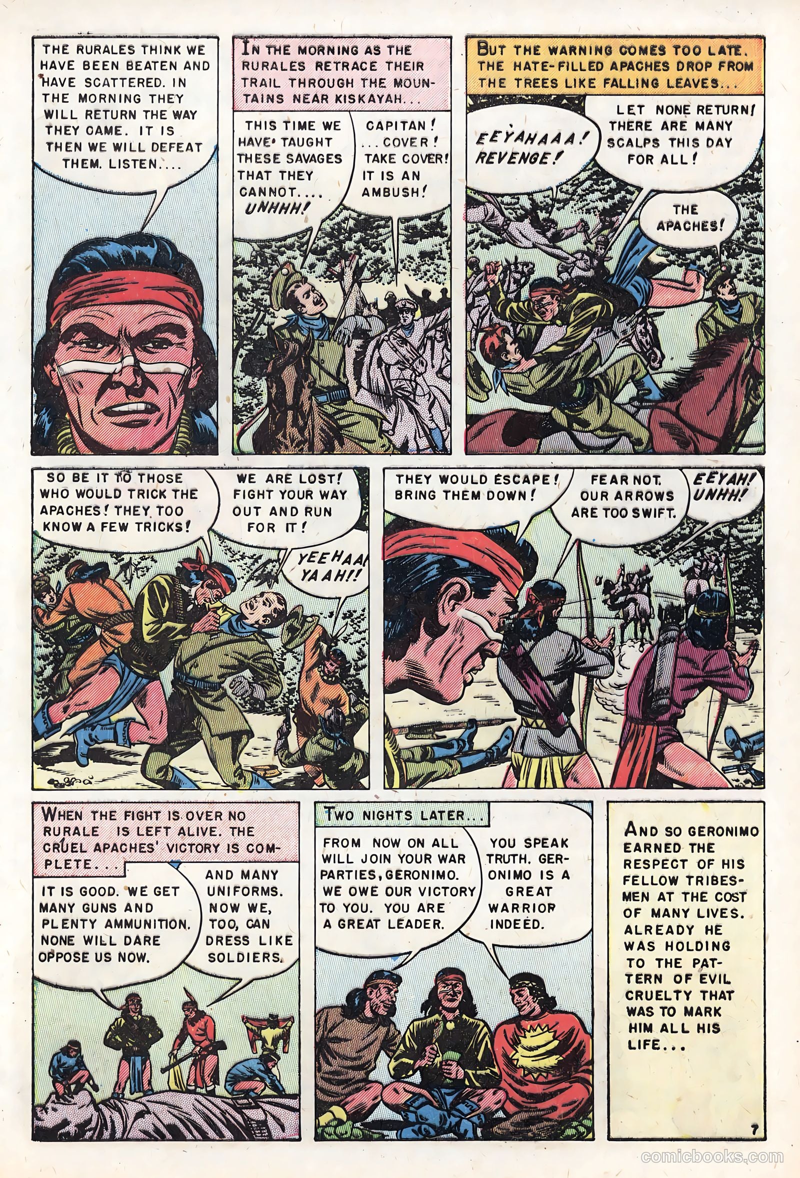 Geronimo 2 - On The Warpath #1 — page 9 of 37