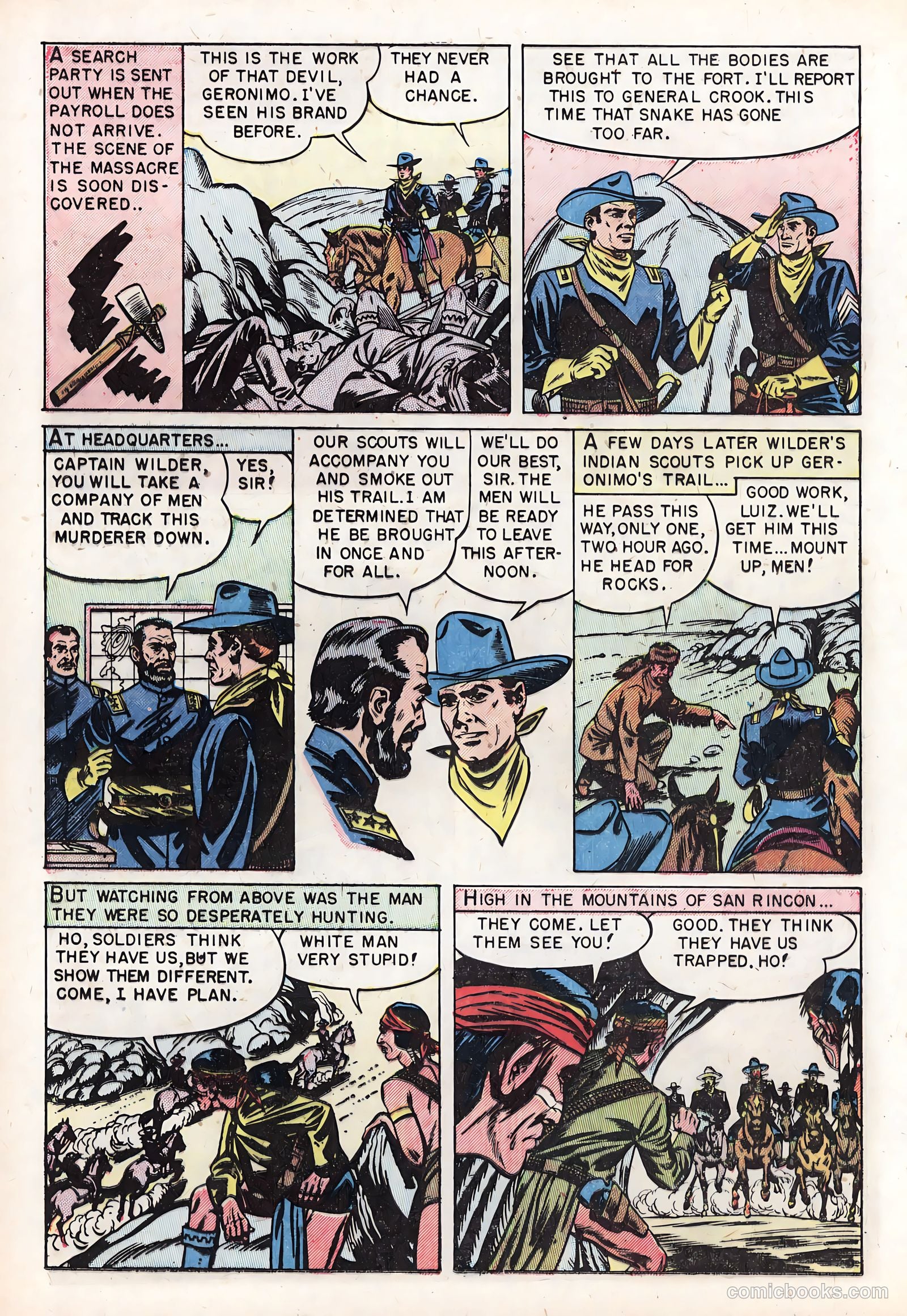 Geronimo 2 - On The Warpath #1 — page 12 of 37