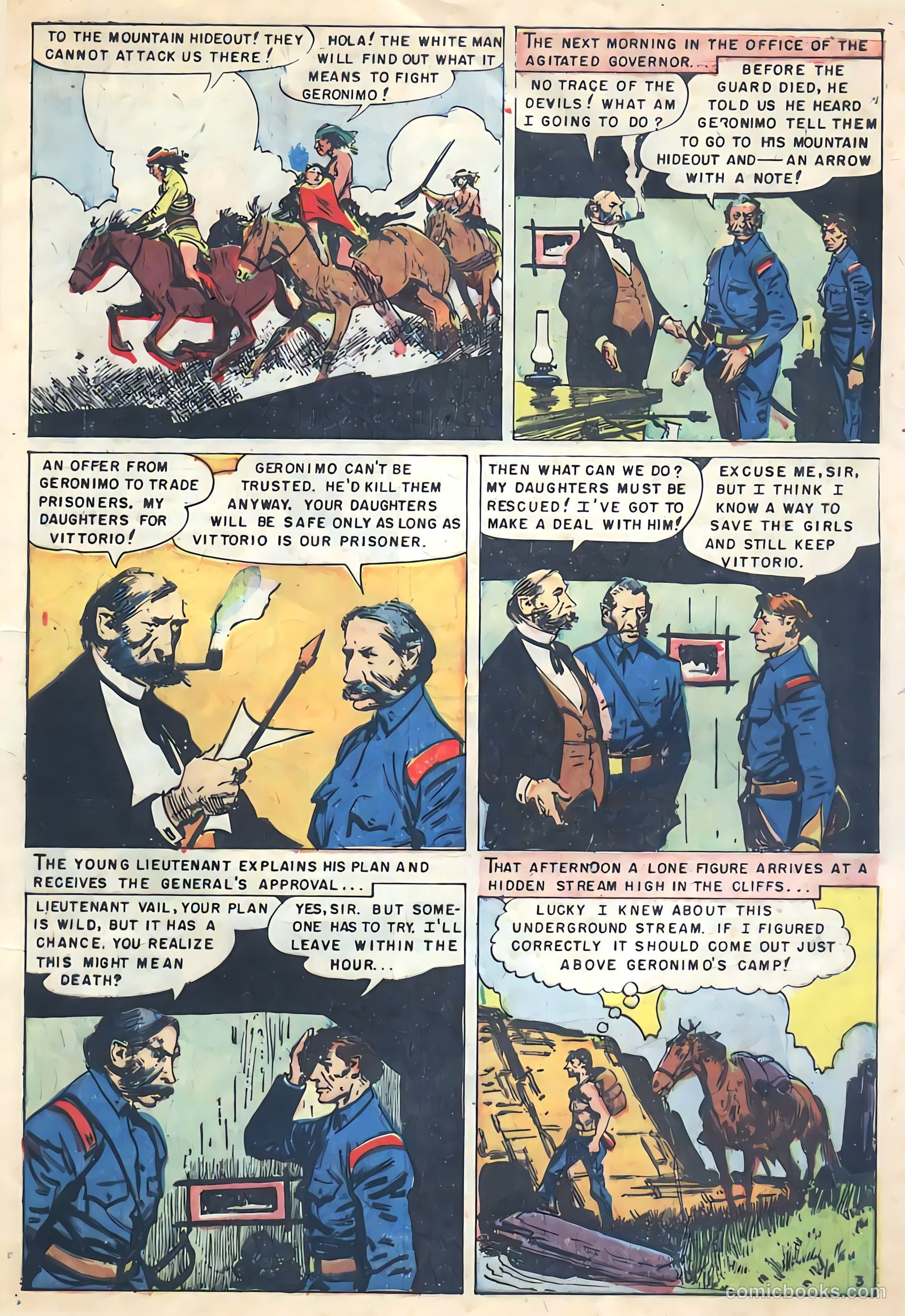 Geronimo 4 - Savage Raids Of Chief #1 — page 4 of 36