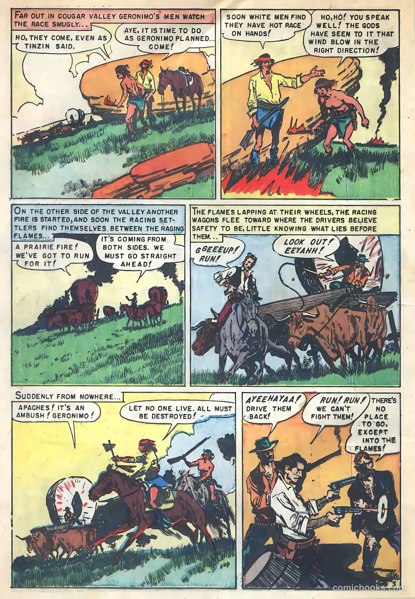 Geronimo 4 - Savage Raids Of Chief #1 — page 11 of 36