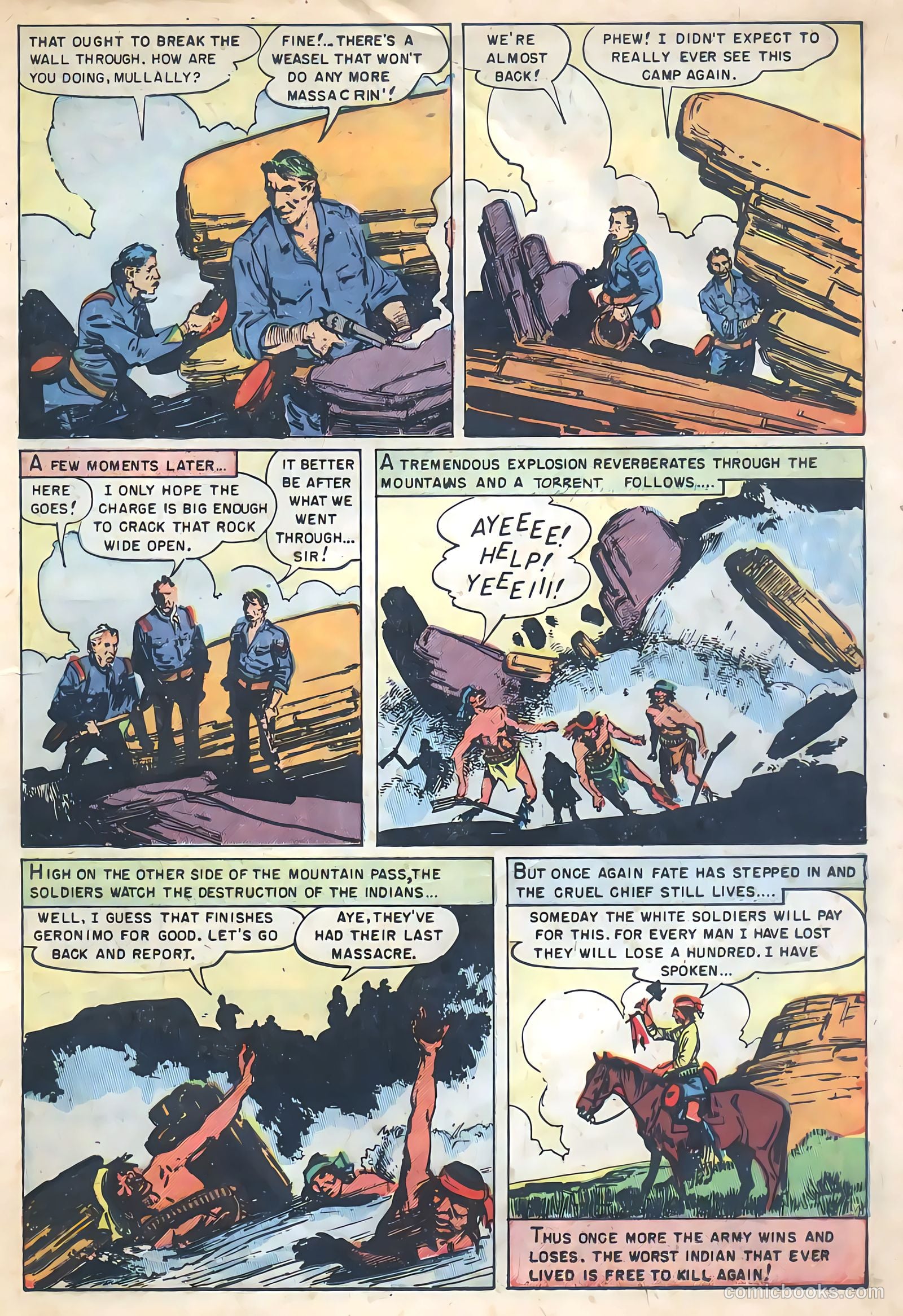 Geronimo 4 - Savage Raids Of Chief #1 — page 14 of 36