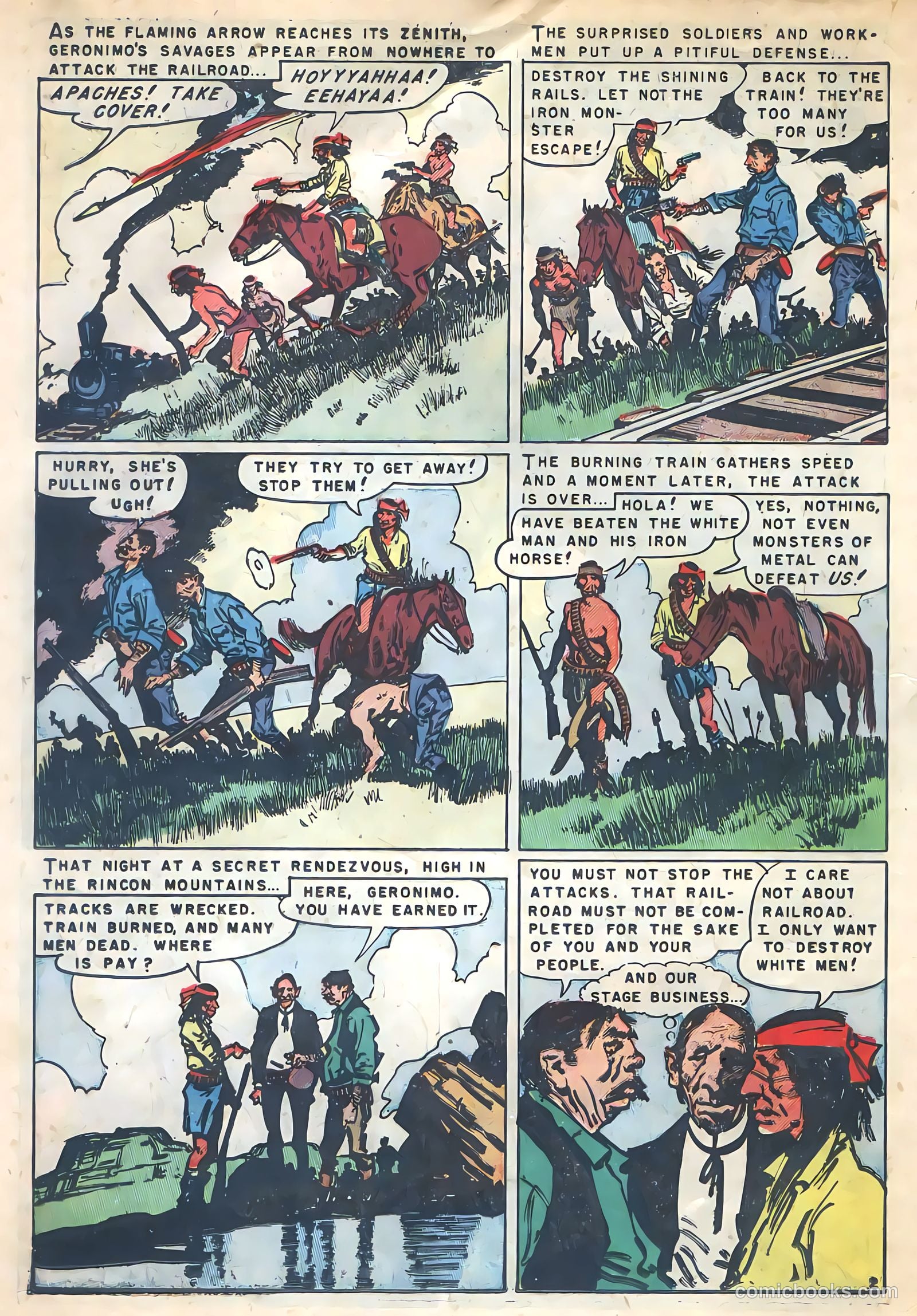 Geronimo 4 - Savage Raids Of Chief #1 — page 17 of 36