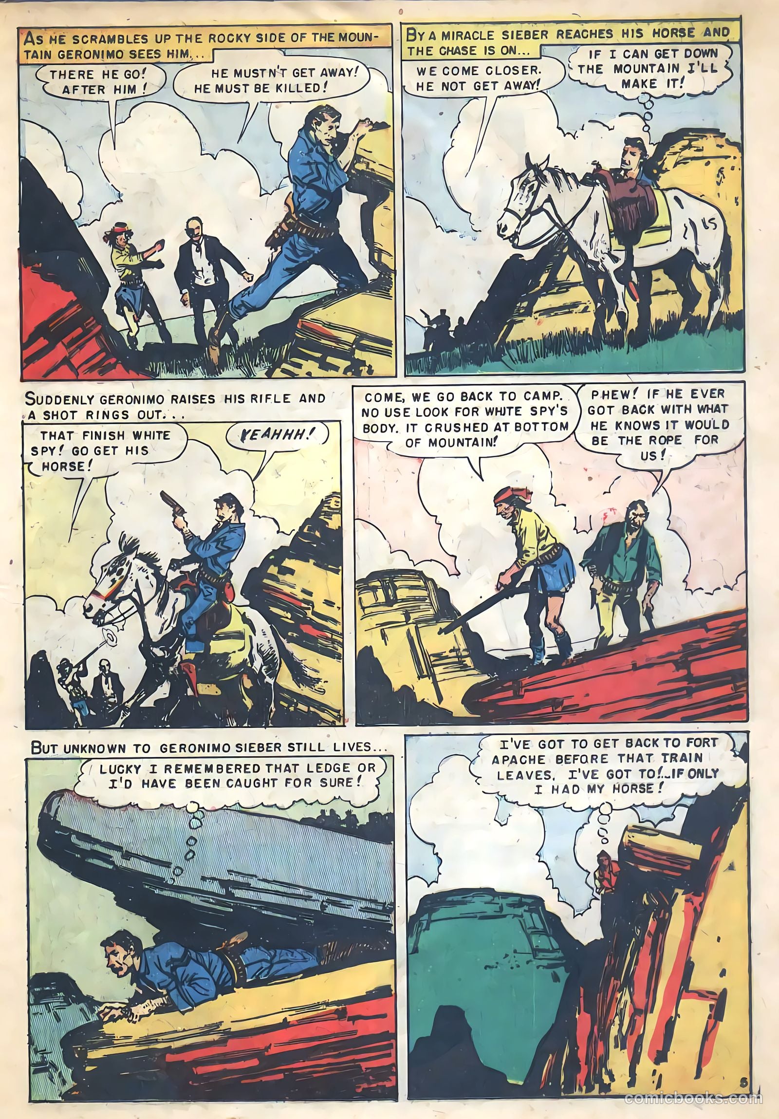 Geronimo 4 - Savage Raids Of Chief #1 — page 20 of 36