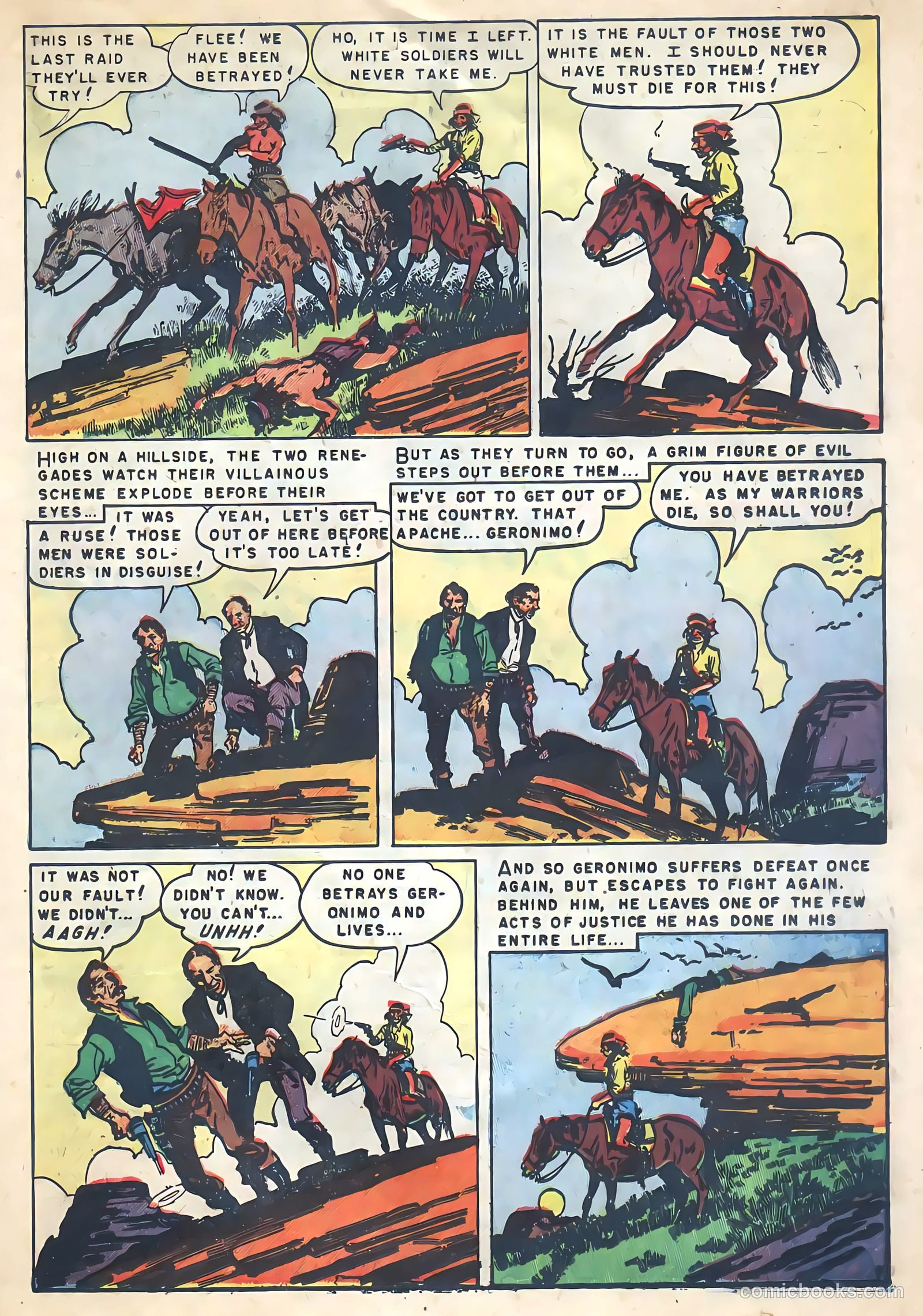Geronimo 4 - Savage Raids Of Chief #1 — page 22 of 36