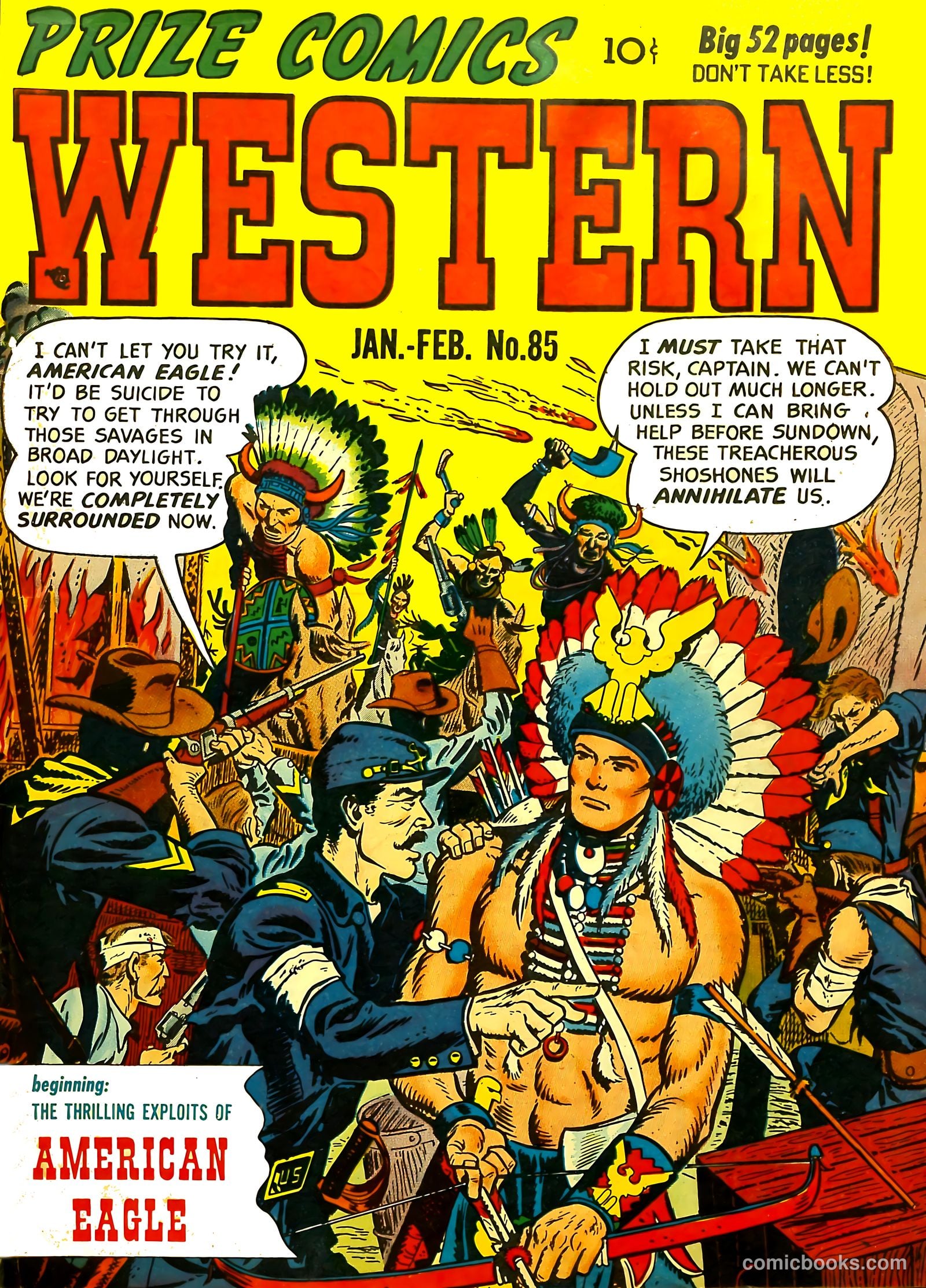 Prize Comics Western #85