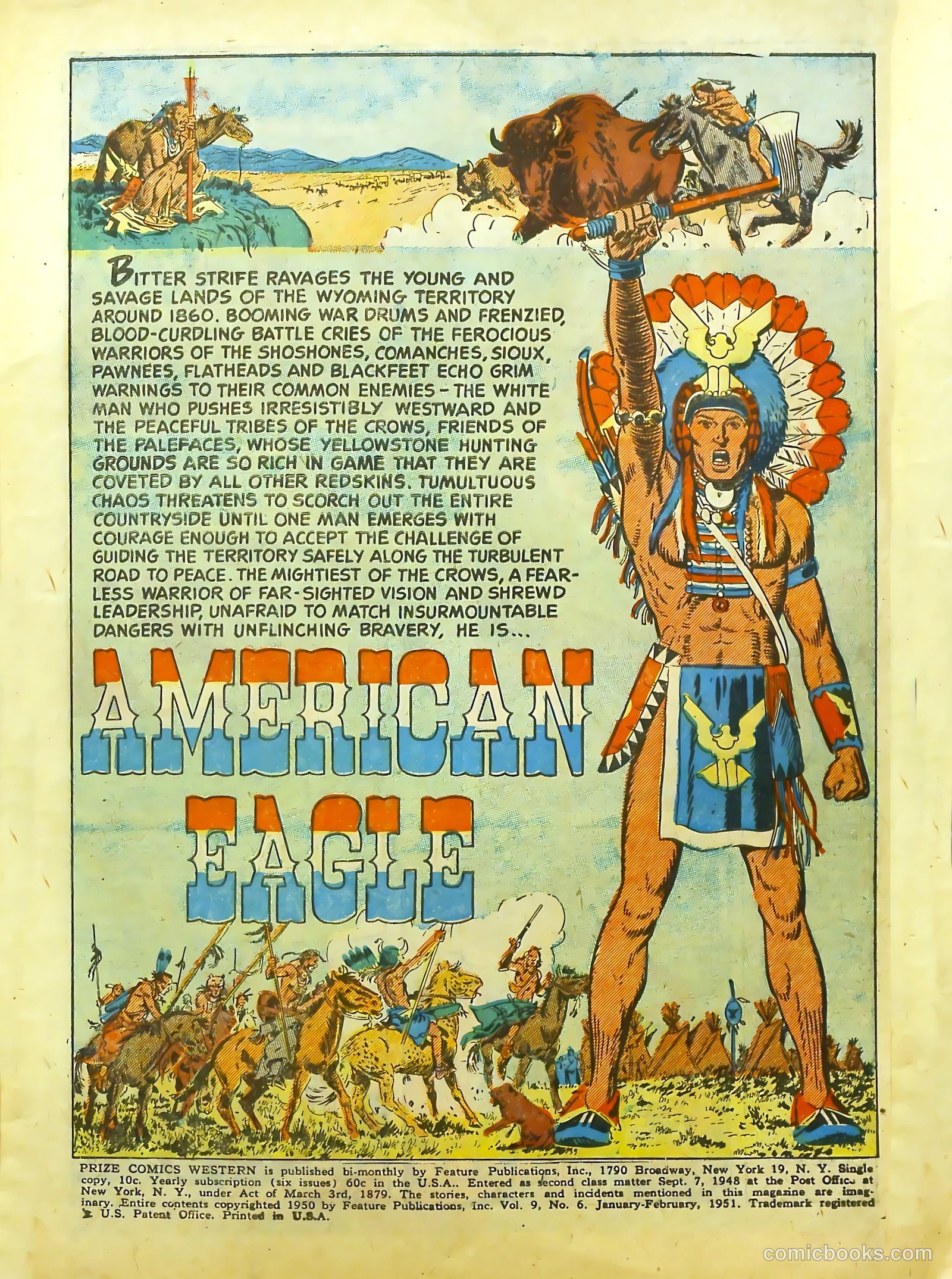 Prize Comics Western #85 (1950) — page 3 of 52