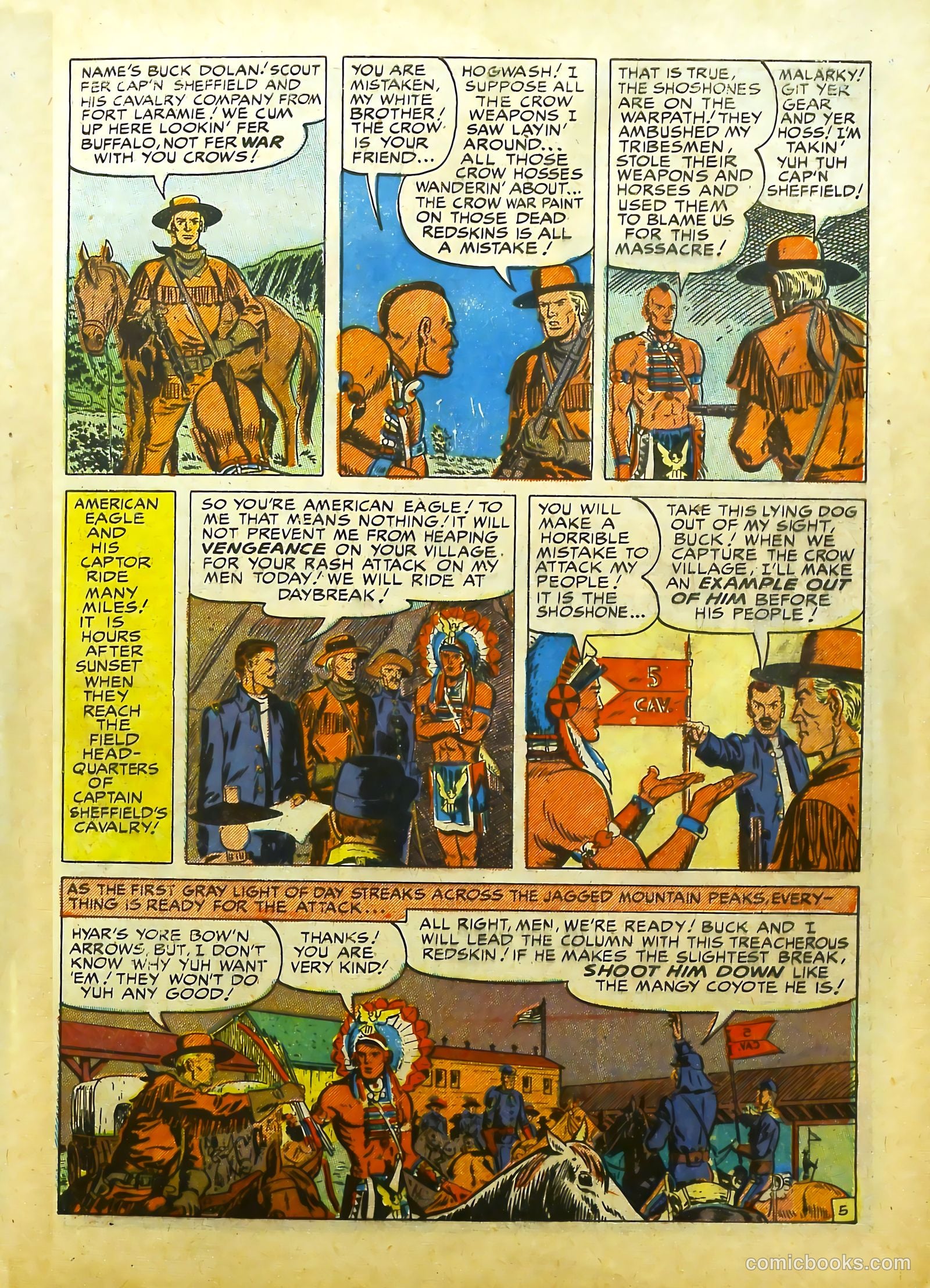 Prize Comics Western #85 (1950) — page 7 of 52