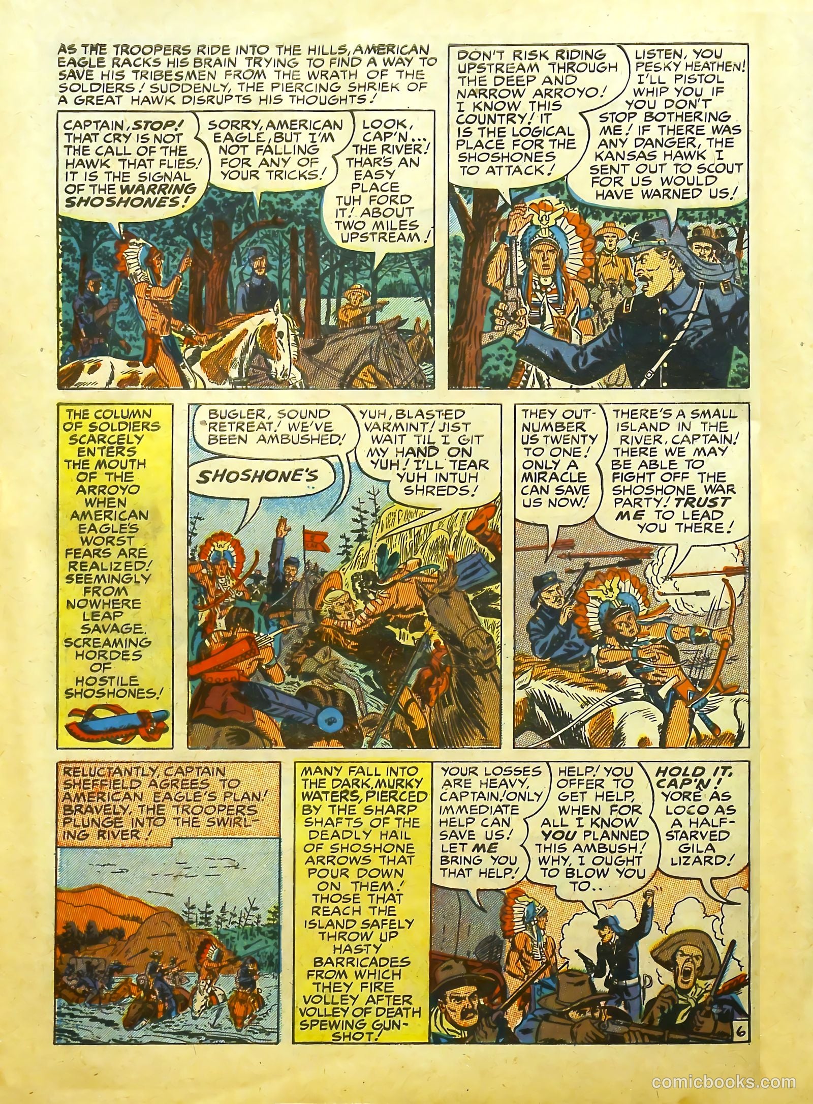 Prize Comics Western #85 (1950) — page 8 of 52