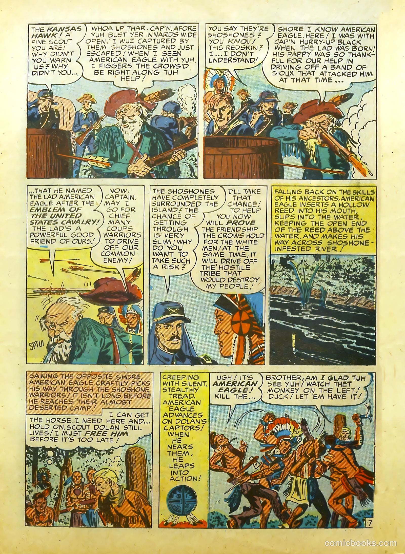Prize Comics Western #85 (1950) — page 9 of 52