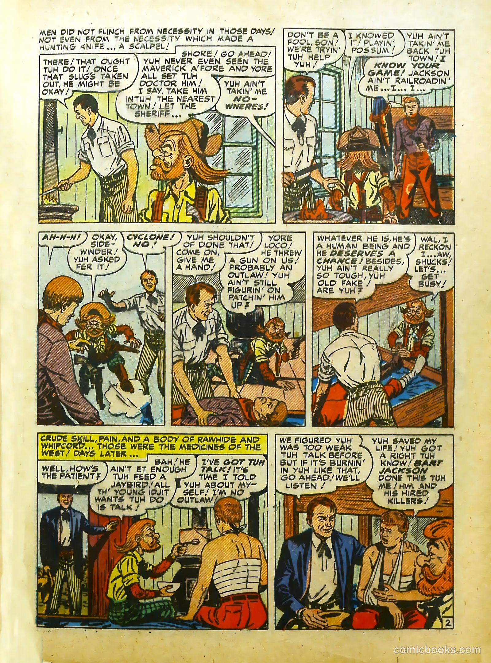 Prize Comics Western #85 (1950) — page 13 of 52