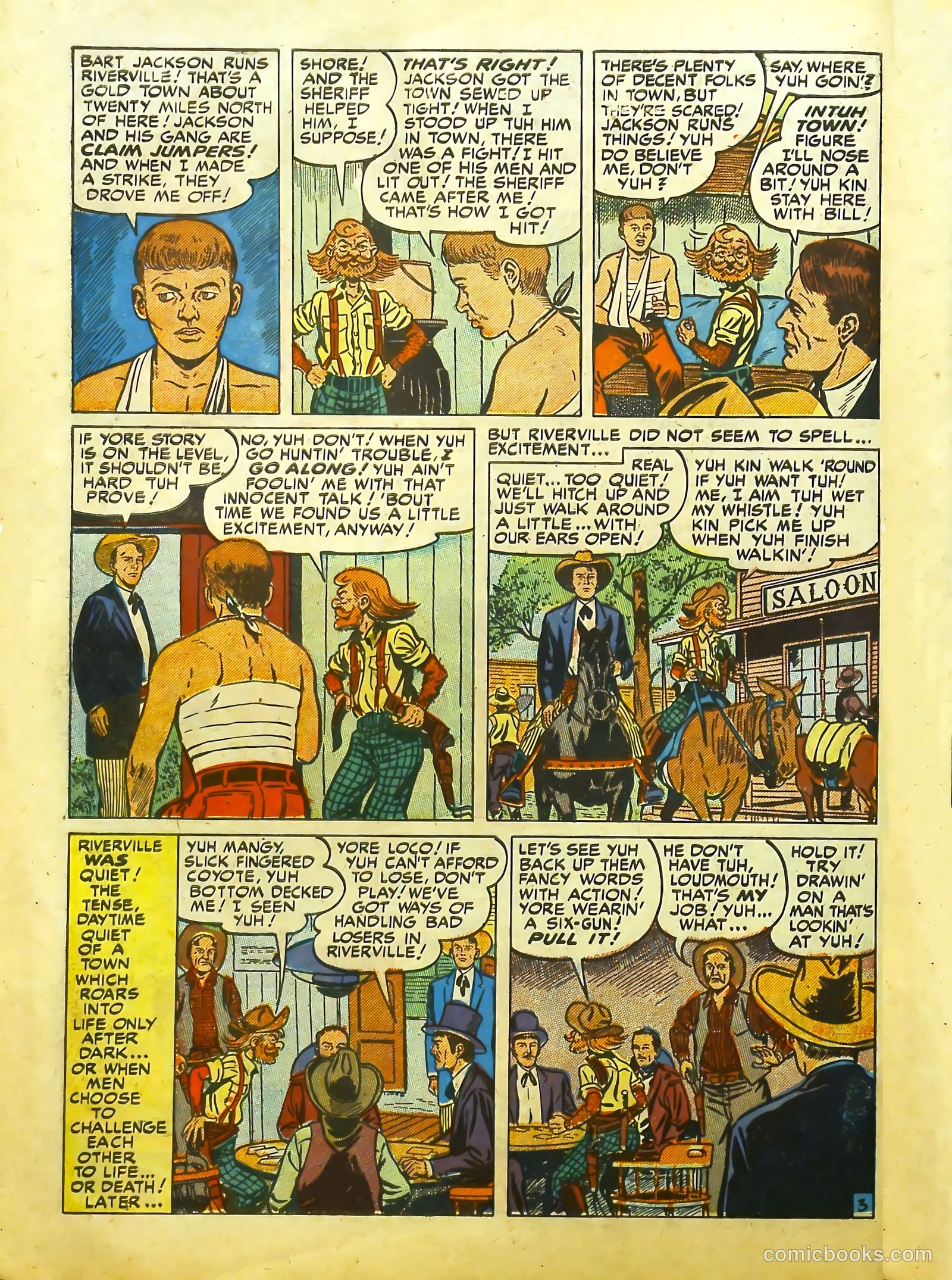 Prize Comics Western #85 (1950) — page 14 of 52