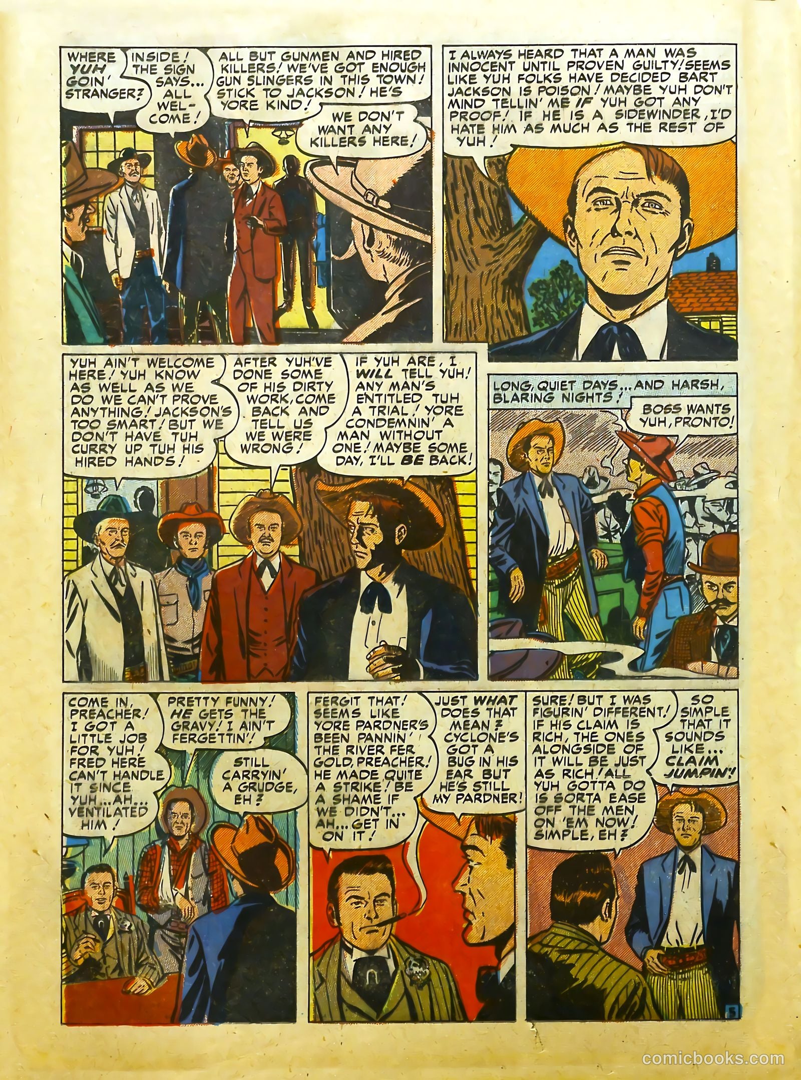 Prize Comics Western #85 (1950) — page 16 of 52