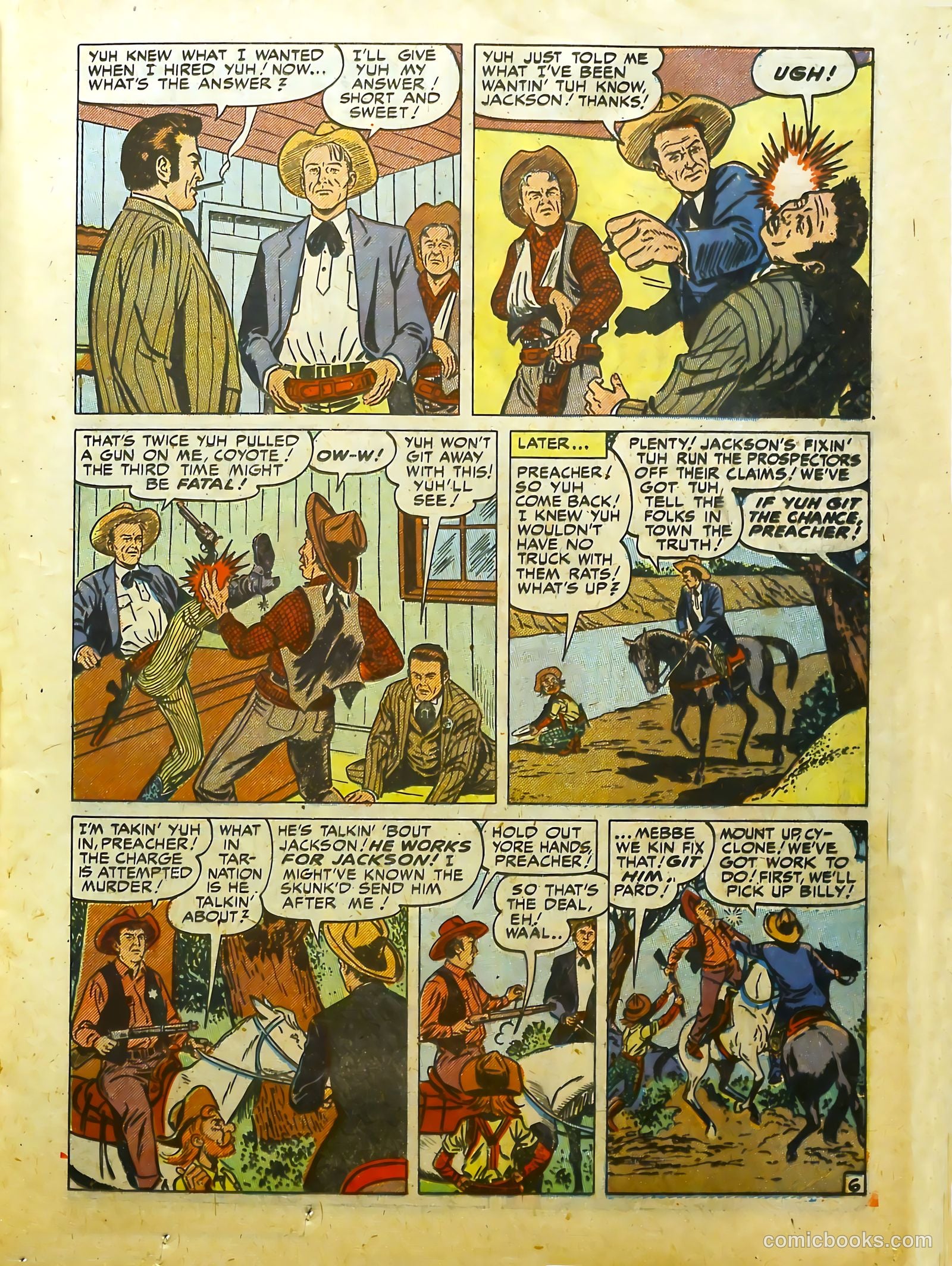 Prize Comics Western #85 (1950) — page 17 of 52