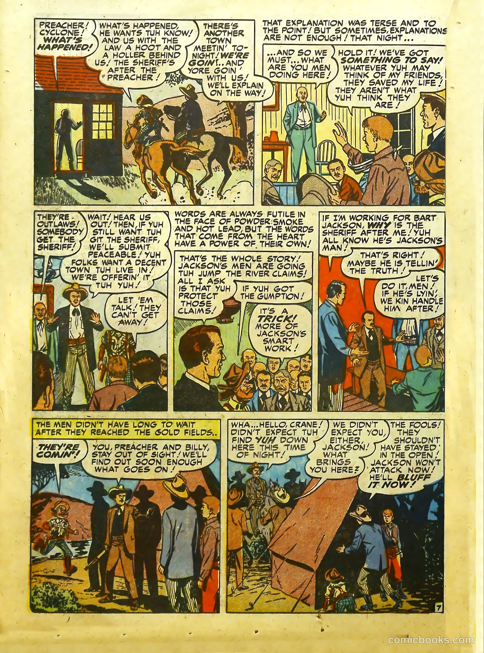 Prize Comics Western #85 (1950) — page 18 of 52