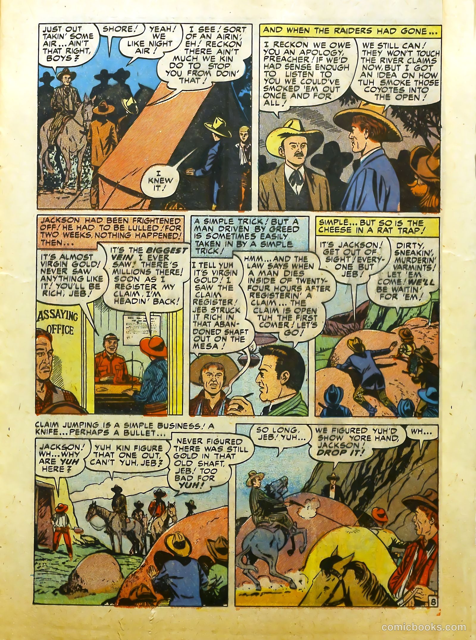 Prize Comics Western #85 (1950) — page 19 of 52