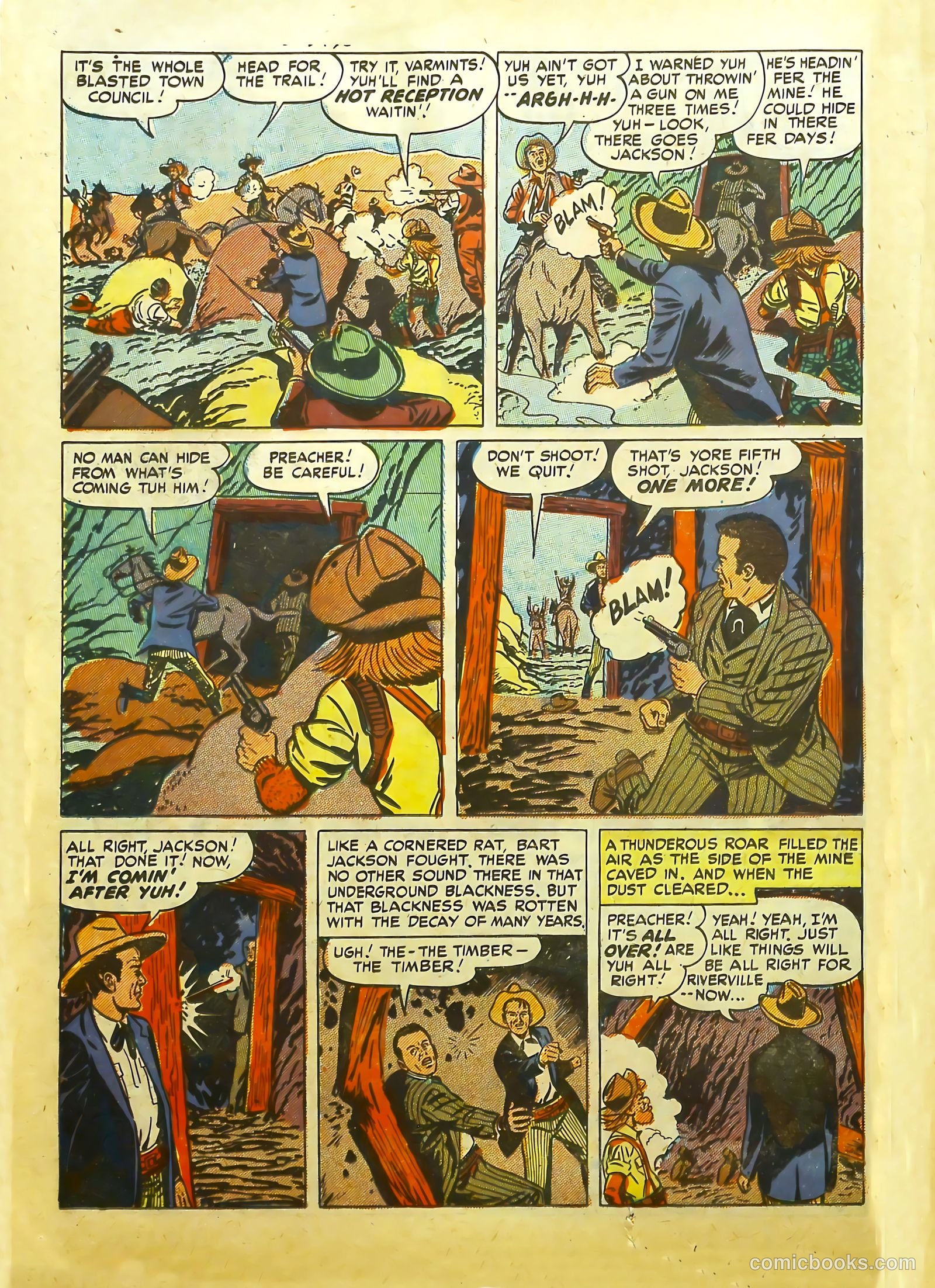 Prize Comics Western #85 (1950) — page 20 of 52
