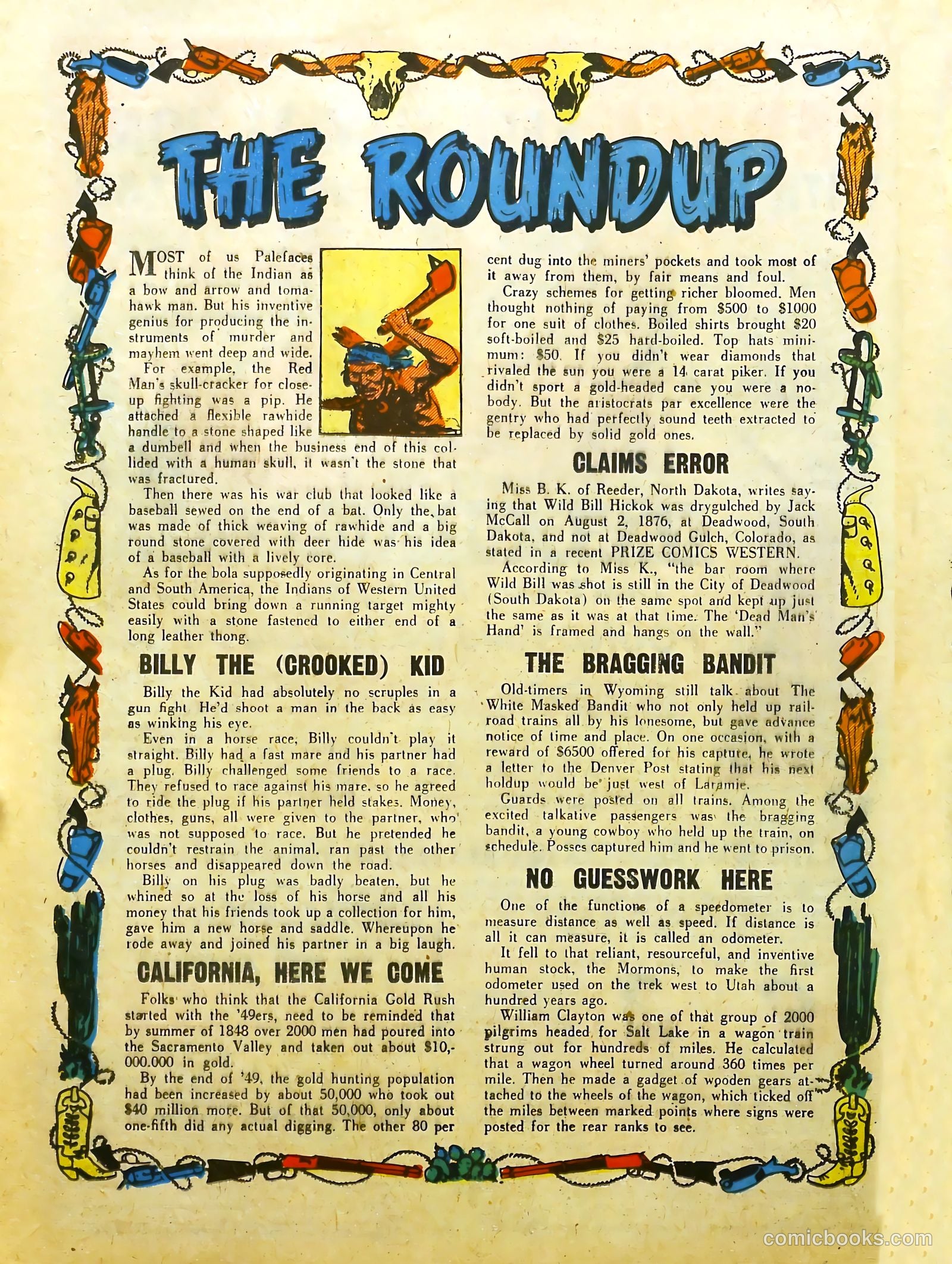 Prize Comics Western #85 (1950) — page 22 of 52