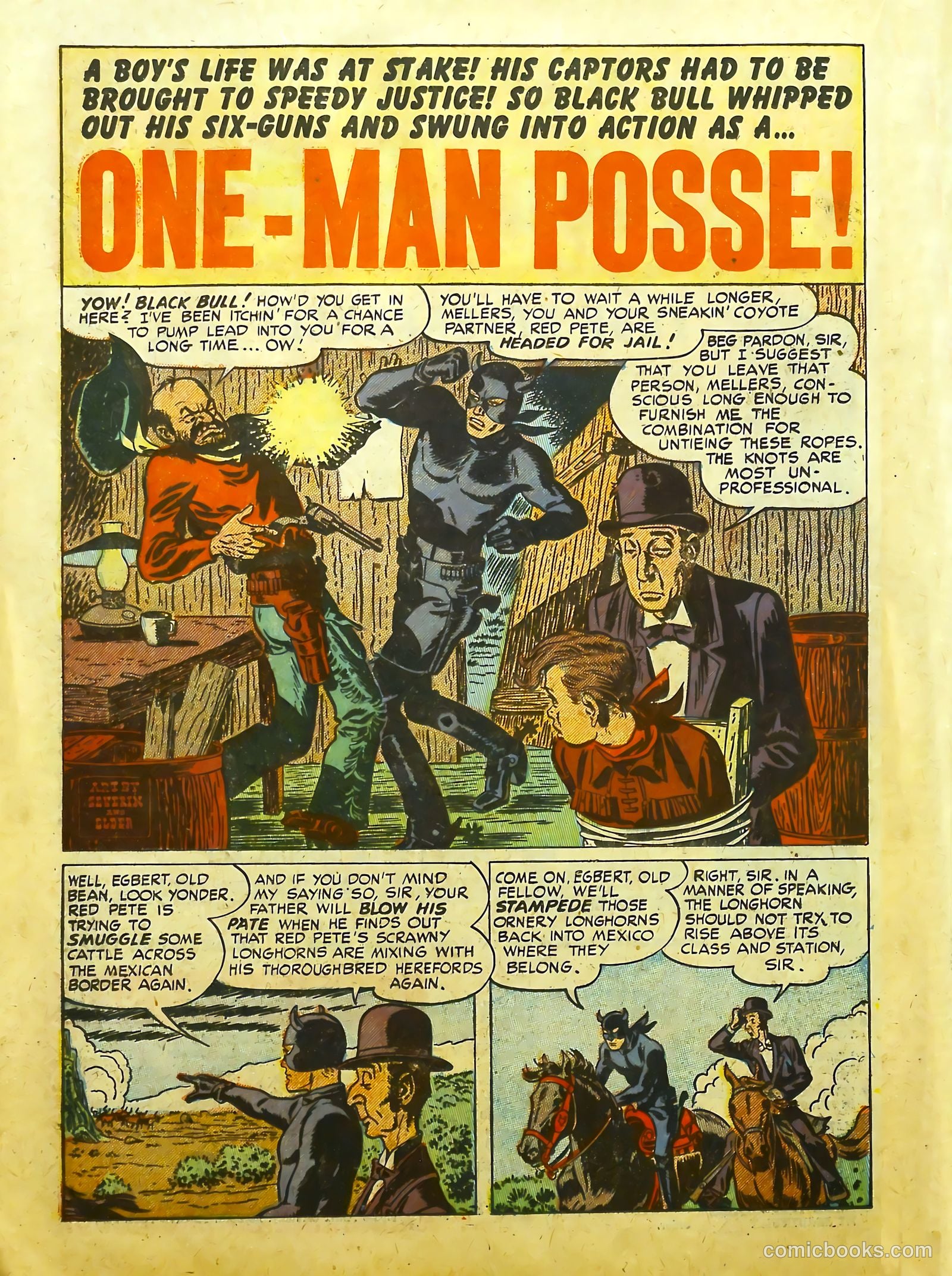 Prize Comics Western #85 (1950) — page 24 of 52