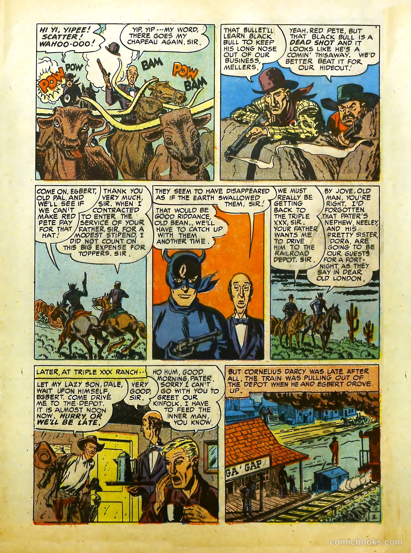 Prize Comics Western #85 (1950) — page 25 of 52