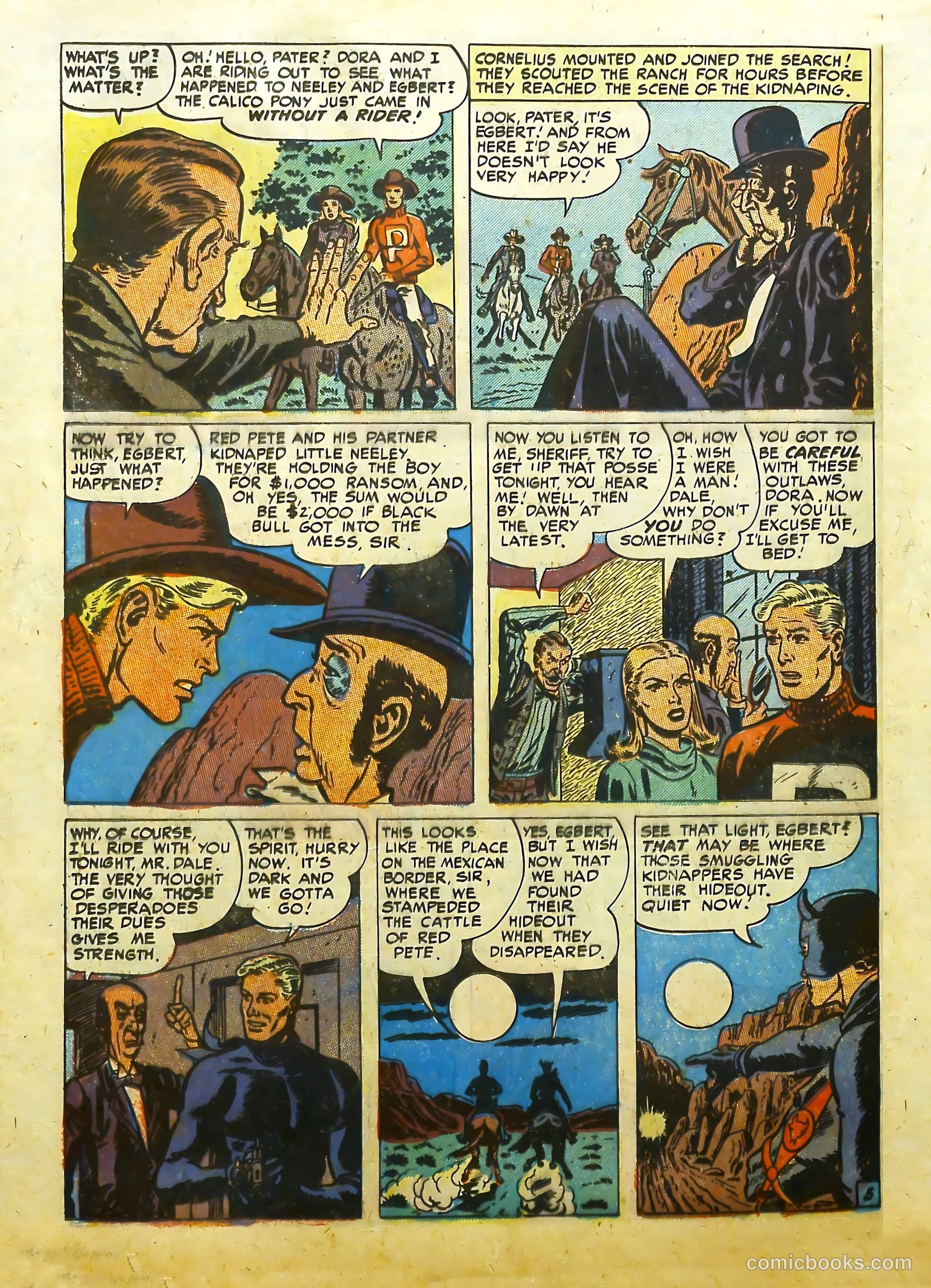 Prize Comics Western #85 (1950) — page 28 of 52