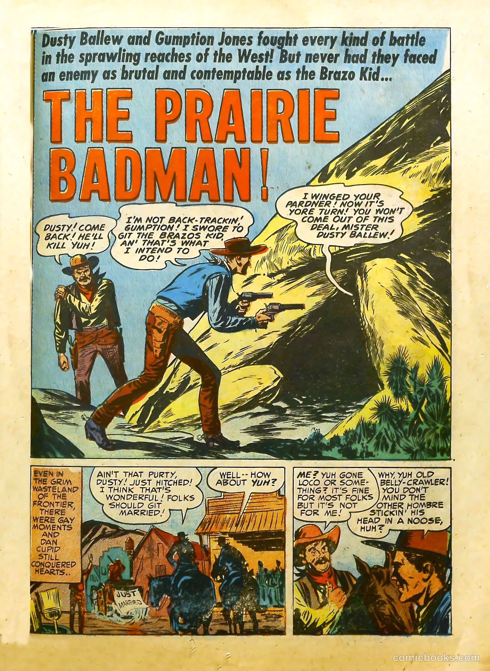 Prize Comics Western #85 (1950) — page 33 of 52