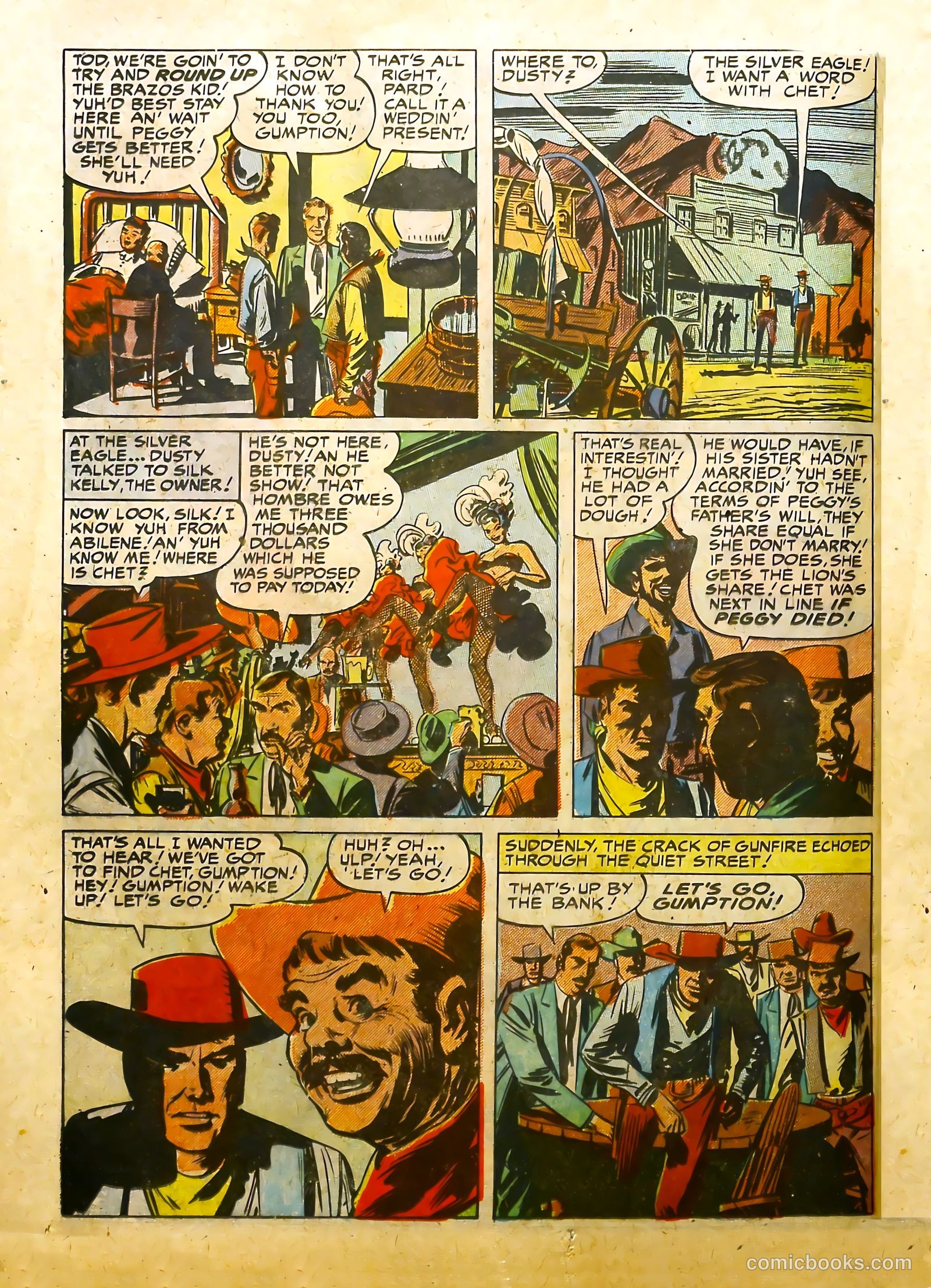 Prize Comics Western #85 (1950) — page 36 of 52