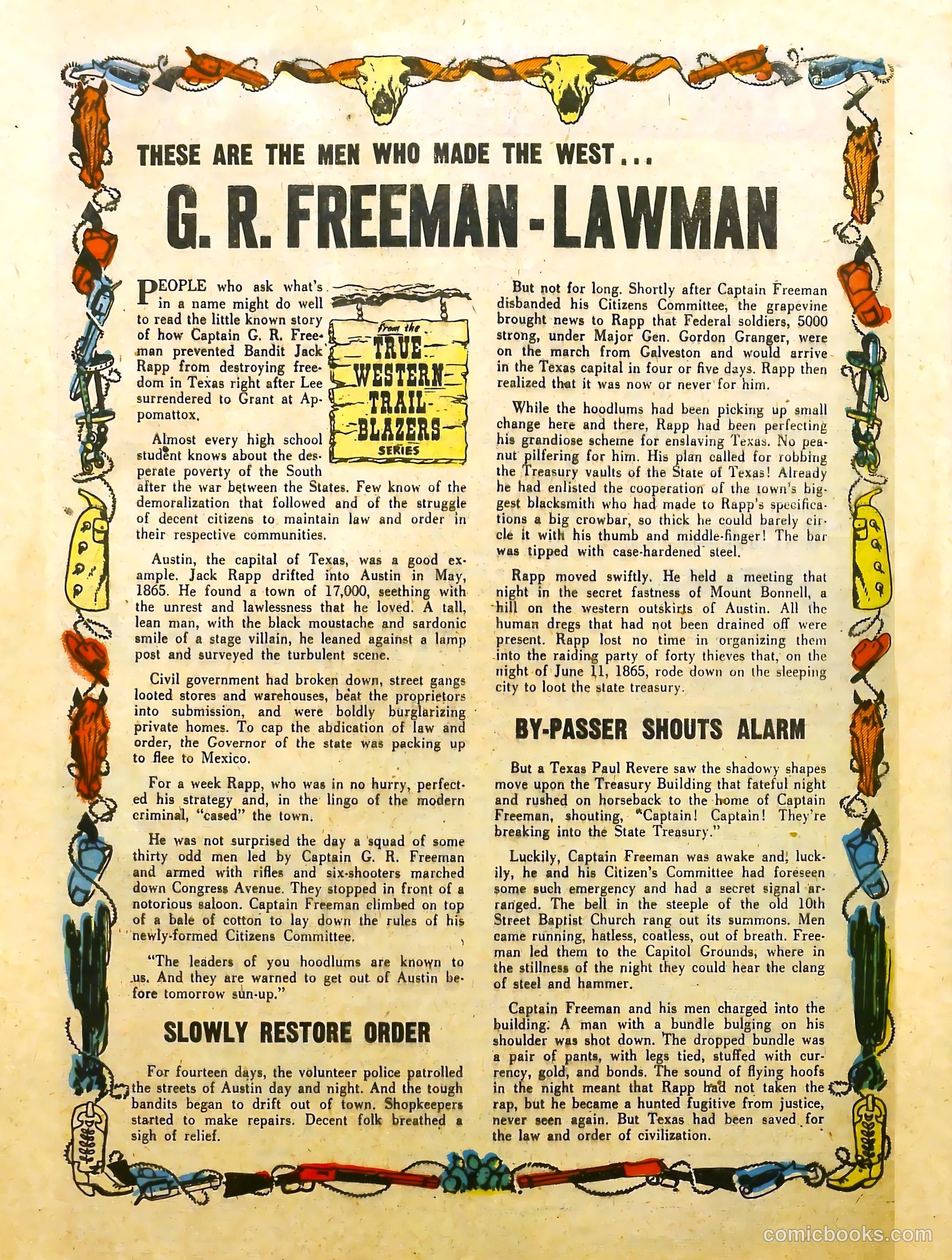 Prize Comics Western #85 (1950) — page 40 of 52
