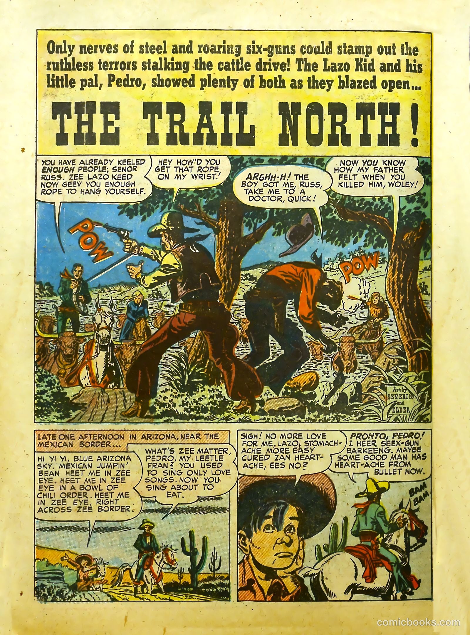 Prize Comics Western #85 (1950) — page 42 of 52
