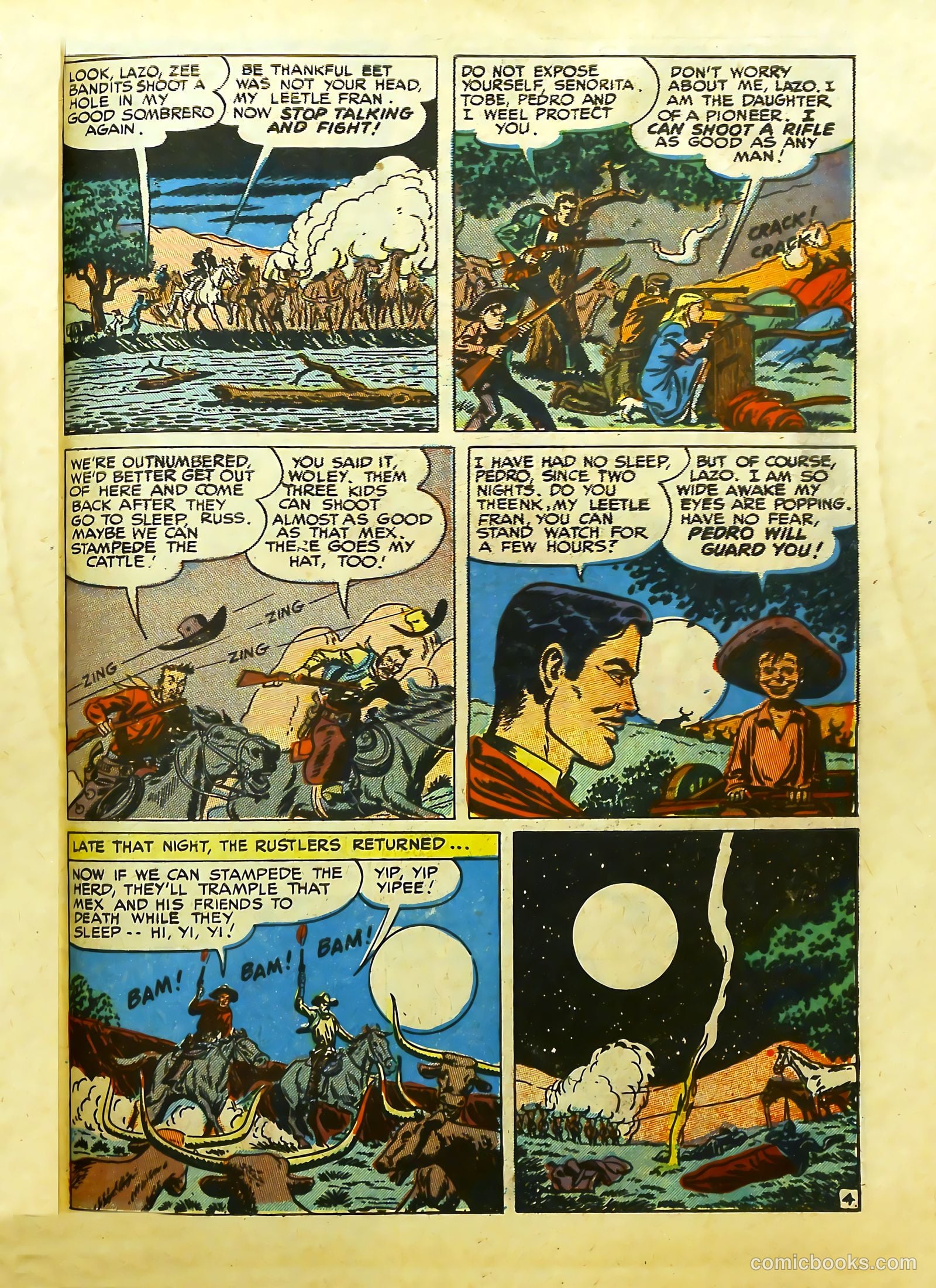 Prize Comics Western #85 (1950) — page 45 of 52