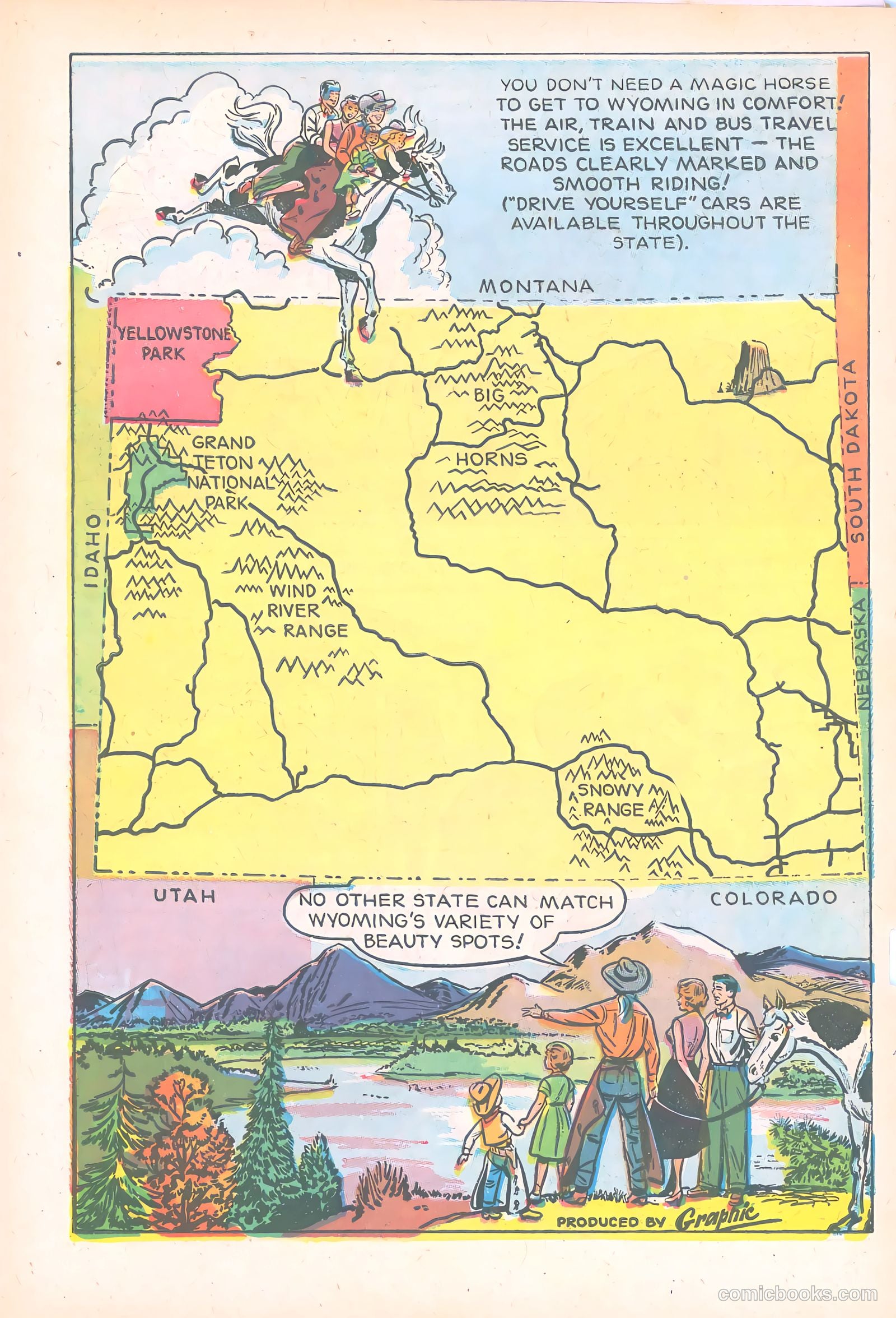 Wyoming: The Cowboy State #nn (1954) — page 4 of 21