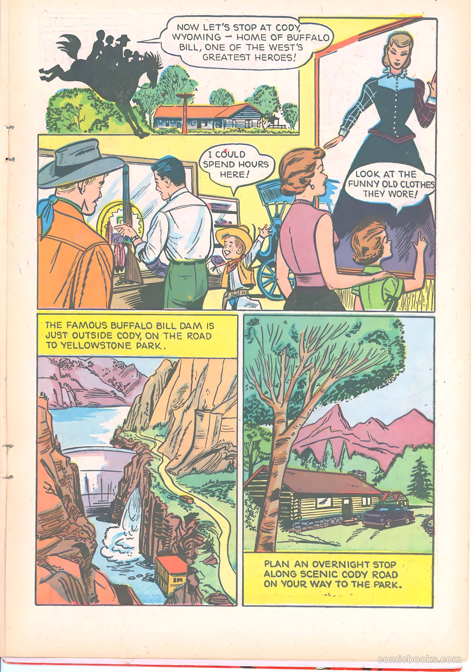 Wyoming: The Cowboy State #nn (1954) — page 9 of 21