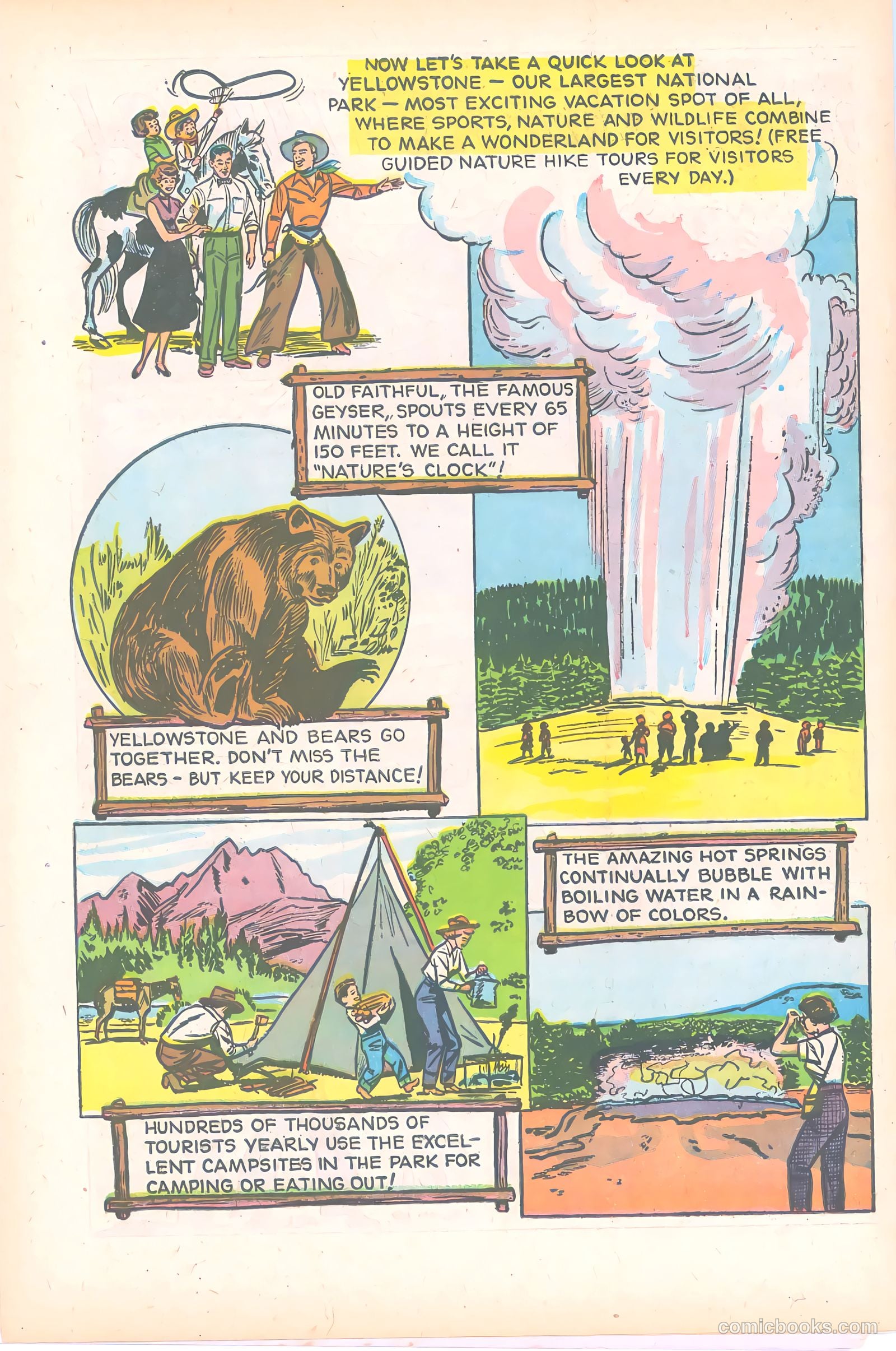 Wyoming: The Cowboy State #nn (1954) — page 12 of 21