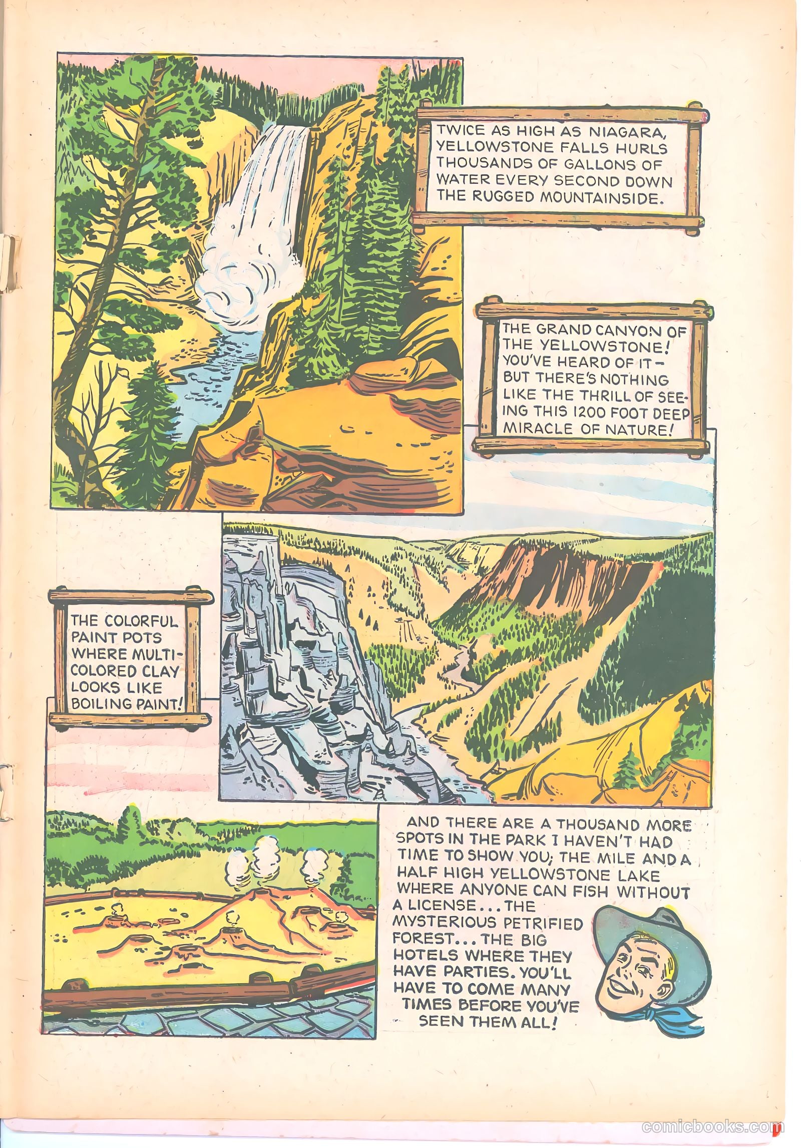 Wyoming: The Cowboy State #nn (1954) — page 13 of 21