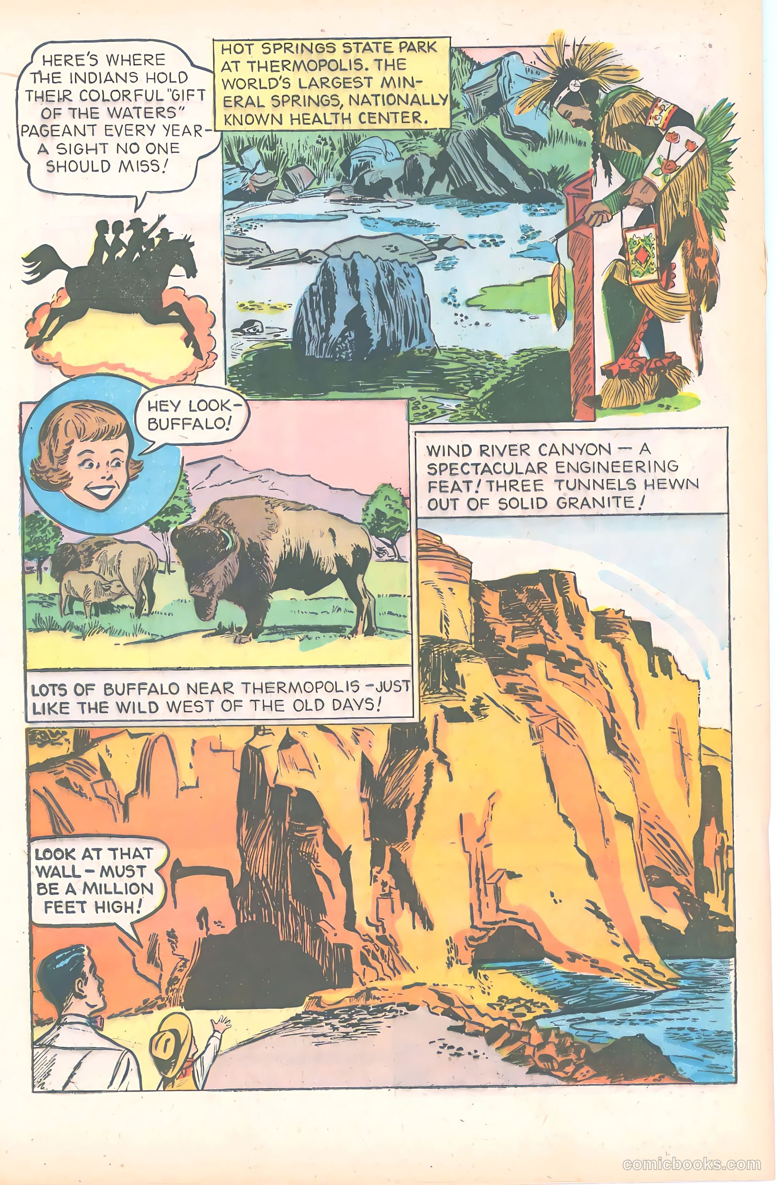 Wyoming: The Cowboy State #nn (1954) — page 14 of 21