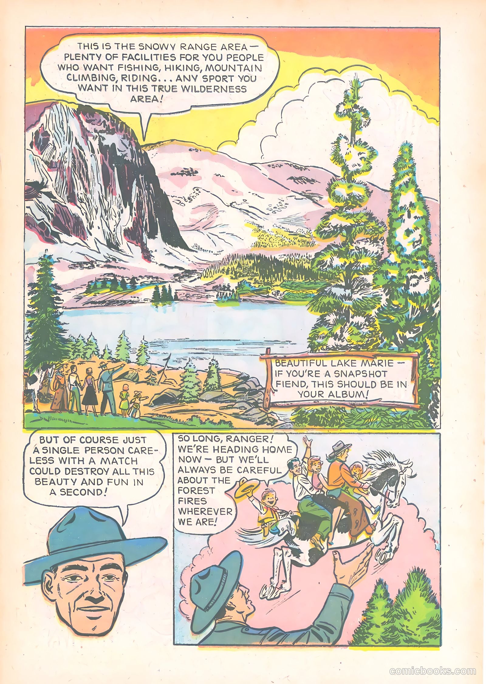 Wyoming: The Cowboy State #nn (1954) — page 17 of 21
