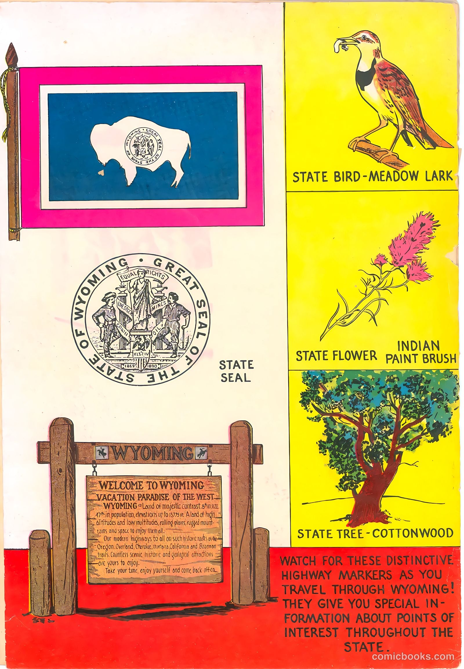 Wyoming: The Cowboy State #nn (1954) — page 20 of 21