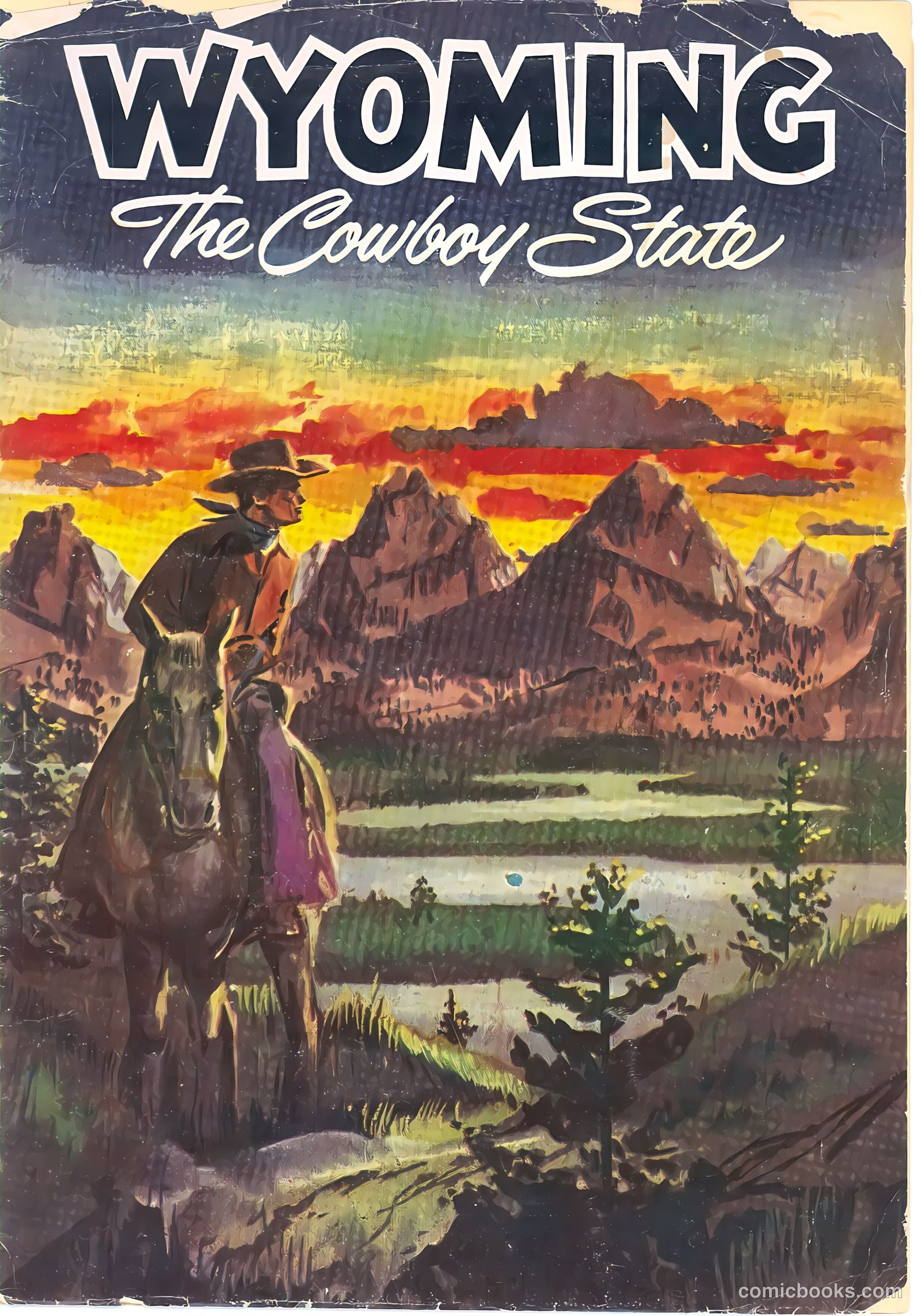 Wyoming: The Cowboy State #nn (1954) — page 21 of 21