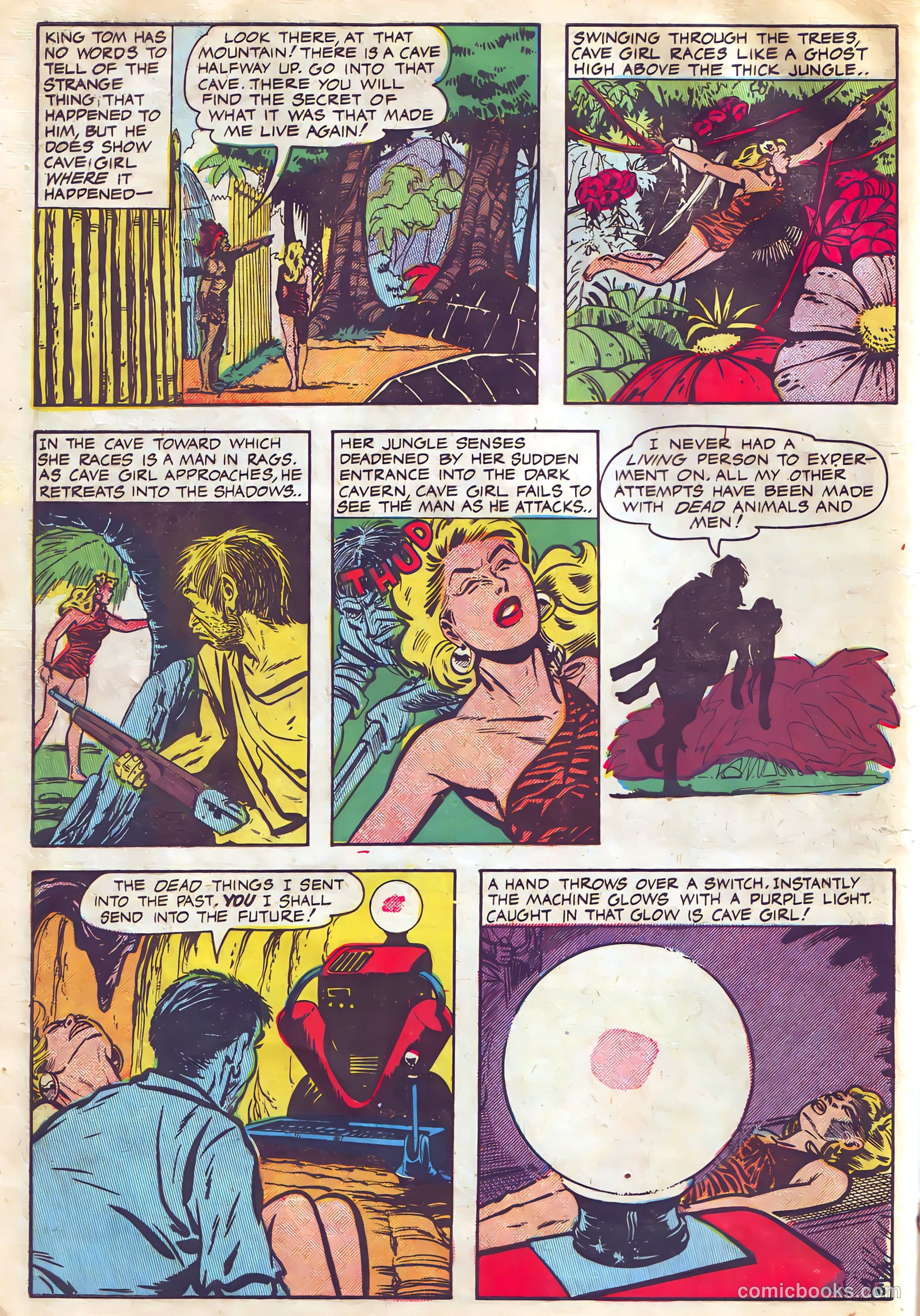 Cave Girl #14 (1991) — page 8 of 36