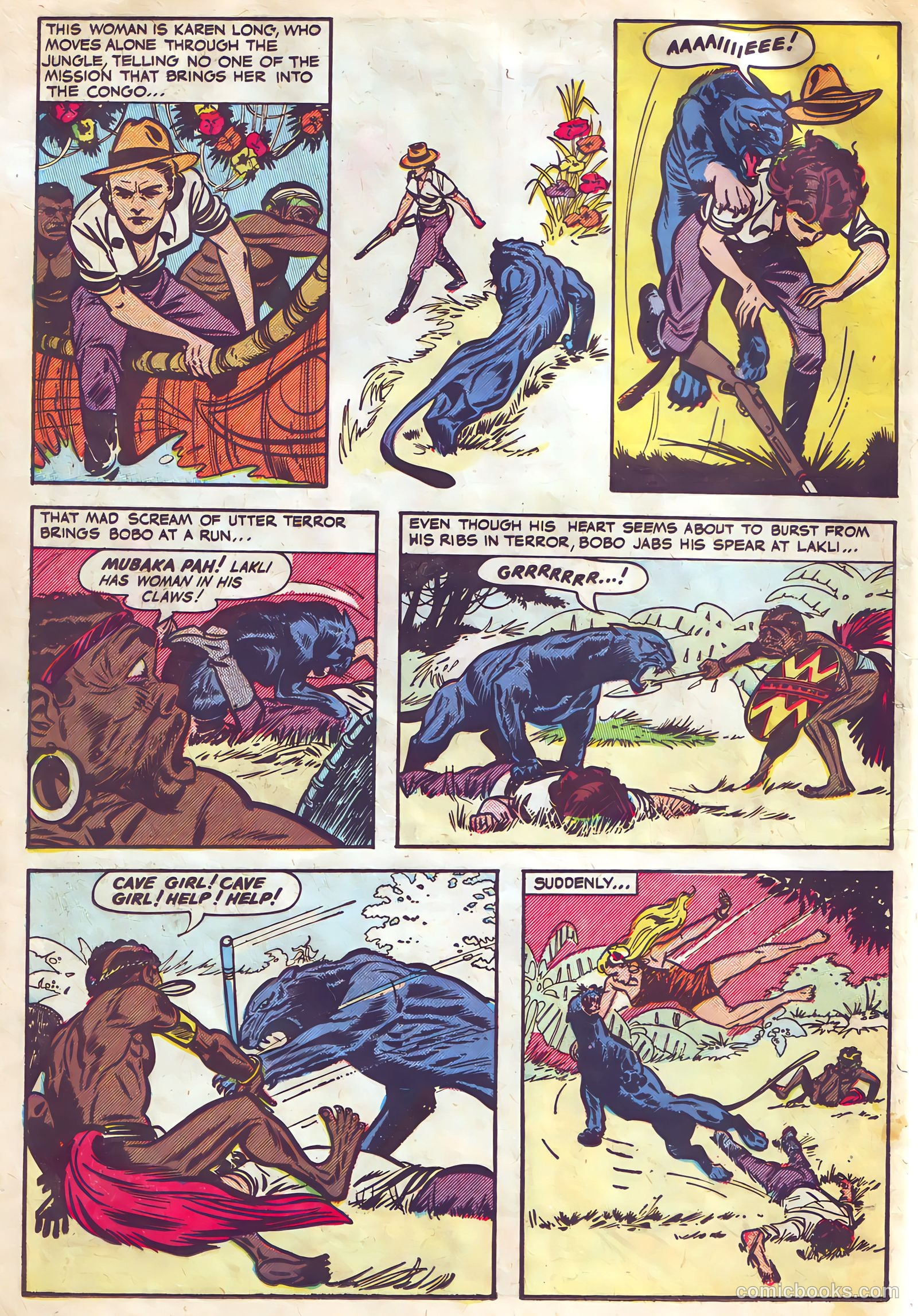 Cave Girl #14 (1991) — page 14 of 36